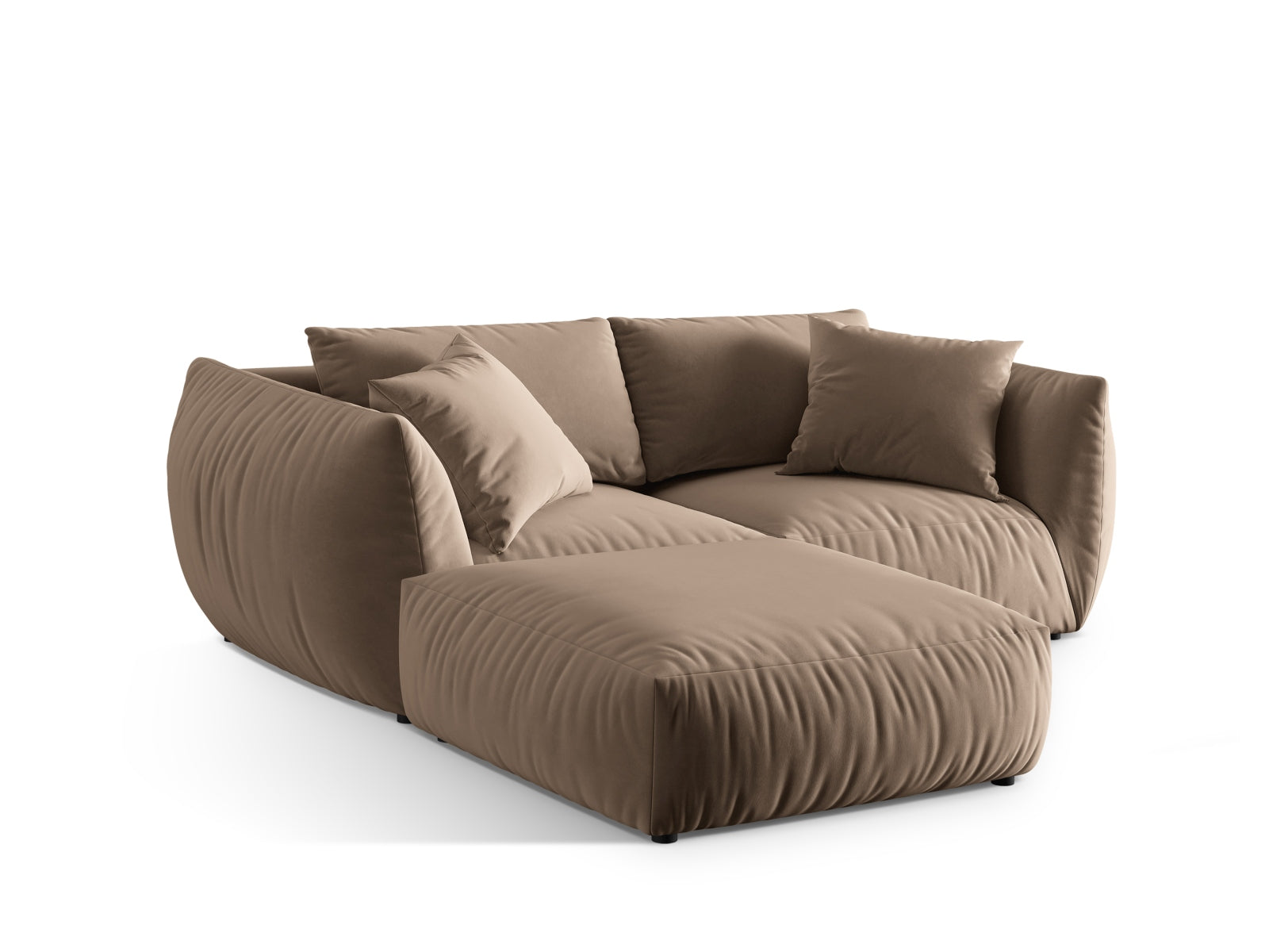 Entdecken Sie das Chris Modular Ecksofa 4 Sitzer von Micadoni – stilvolles Design, optimaler Komfort und vielseitige Anpassungsoptionen für Ihr Zuhause.