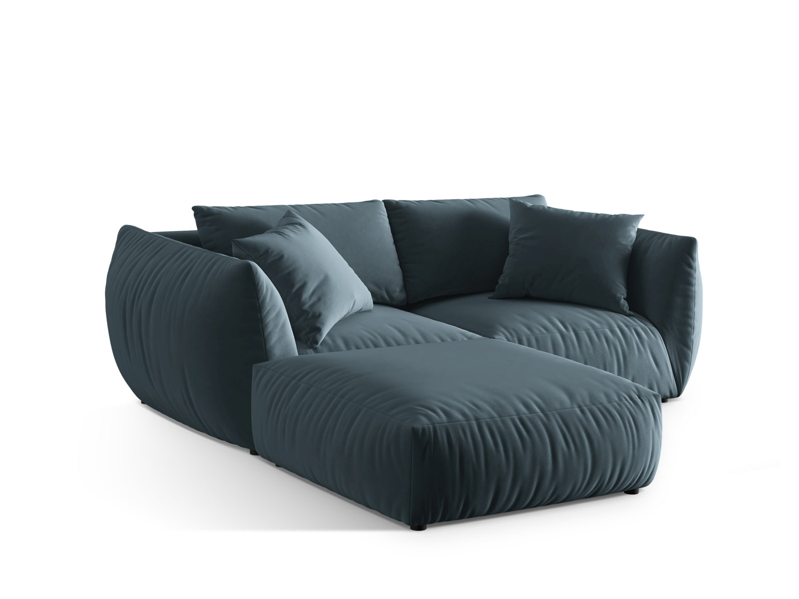 Entdecken Sie das Chris Modular Ecksofa 4 Sitzer von Micadoni – stilvolles Design, optimaler Komfort und vielseitige Anpassungsoptionen für Ihr Zuhause.