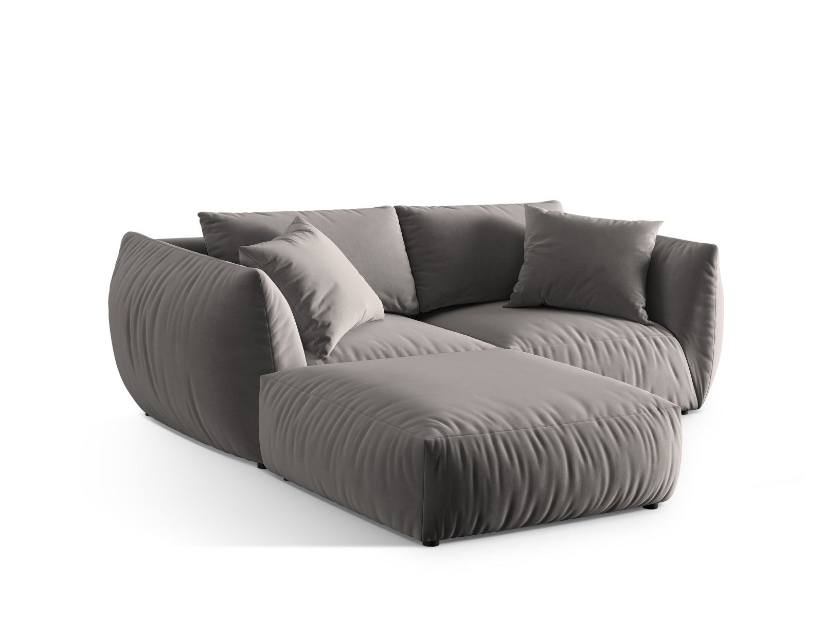 Entdecken Sie das Chris Modular Ecksofa 4 Sitzer von Micadoni – stilvolles Design, optimaler Komfort und vielseitige Anpassungsoptionen für Ihr Zuhause.