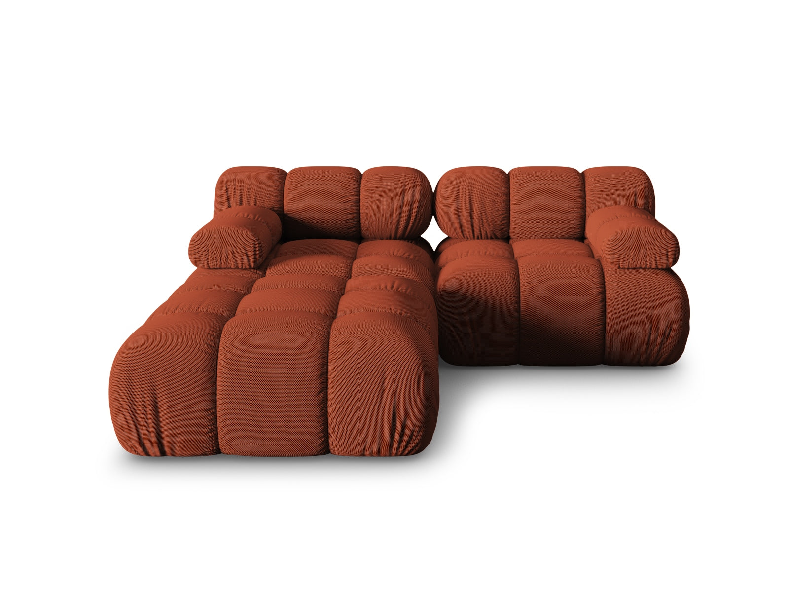 Bellis Modulares Sofa 3 Sitzer 188cm in Brick präsentiert im Onlineshop von KAQTU Design AG. 3er Sofa ist von Micadoni