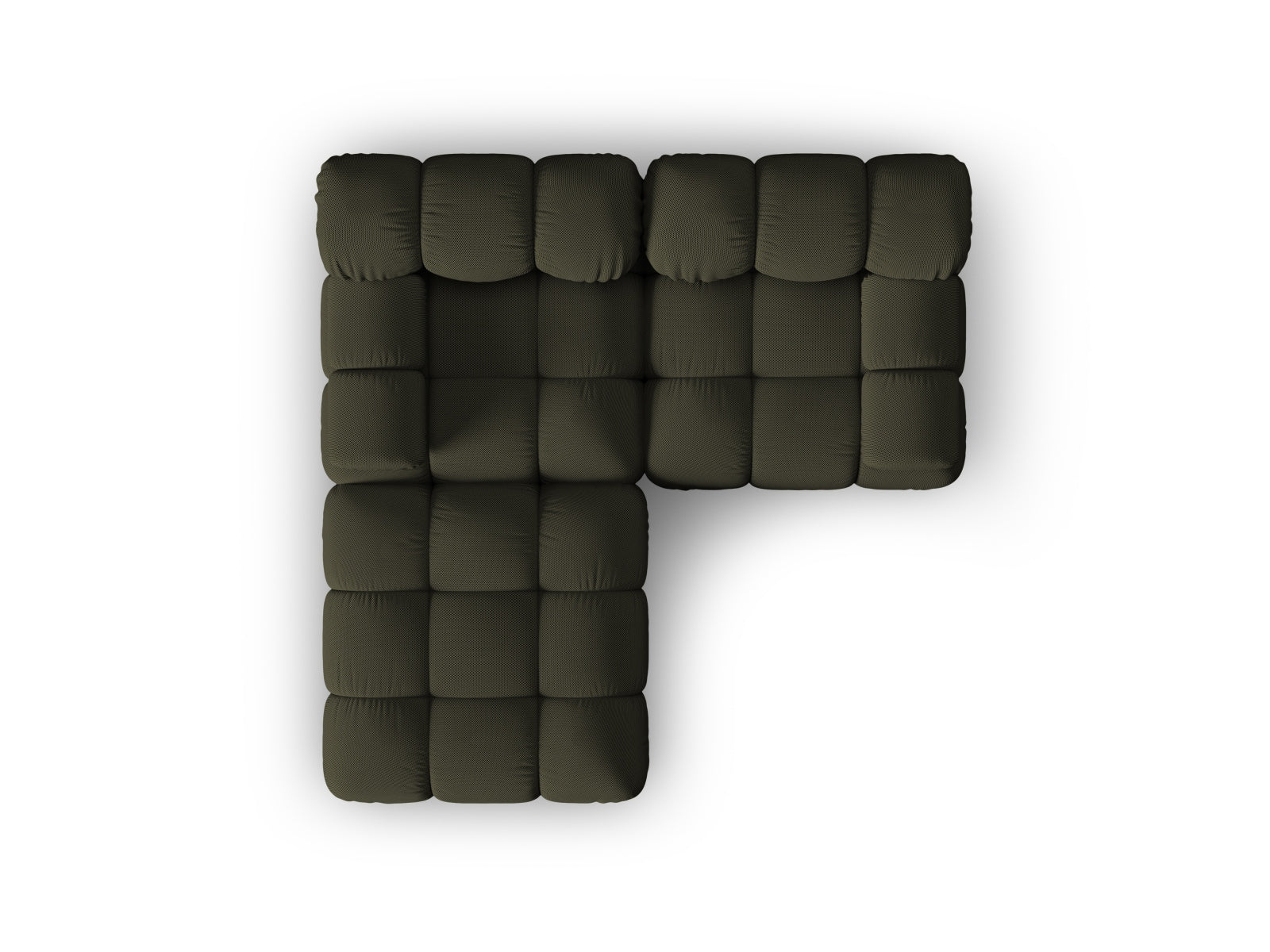 Elegantes Bellis 3-Sitzer Sofa in Amazon Green-Sonic, ideal für stilvolle Wohnräume, vereint Funktionalität und modernes Design von Micadoni.