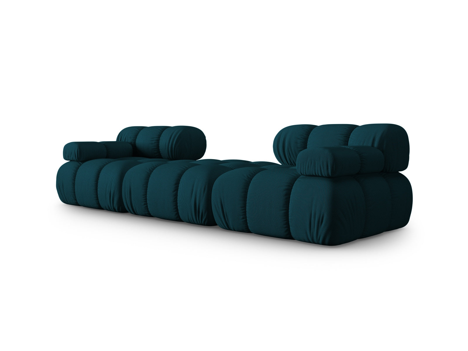 Modulares Bellis 3-Sitzer Sofa in Navy Blue-Sonic, perfekt für kreative Raumgestaltungen und komfortables Sitzen.
