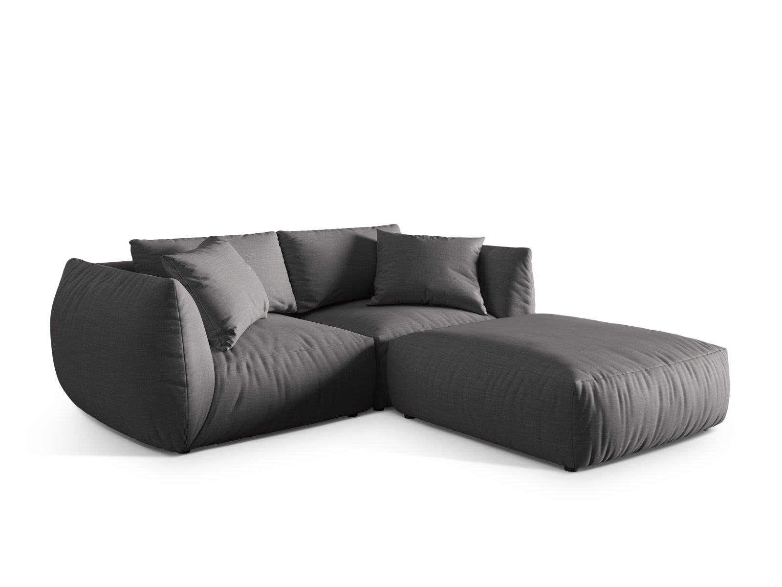 Erleben Sie das Chris Modular Ecksofa 4 Sitzer von Micadoni – elegantes Design, hervorragender Komfort und flexible Einsatzmöglichkeiten für Ihr Wohnzimmer.