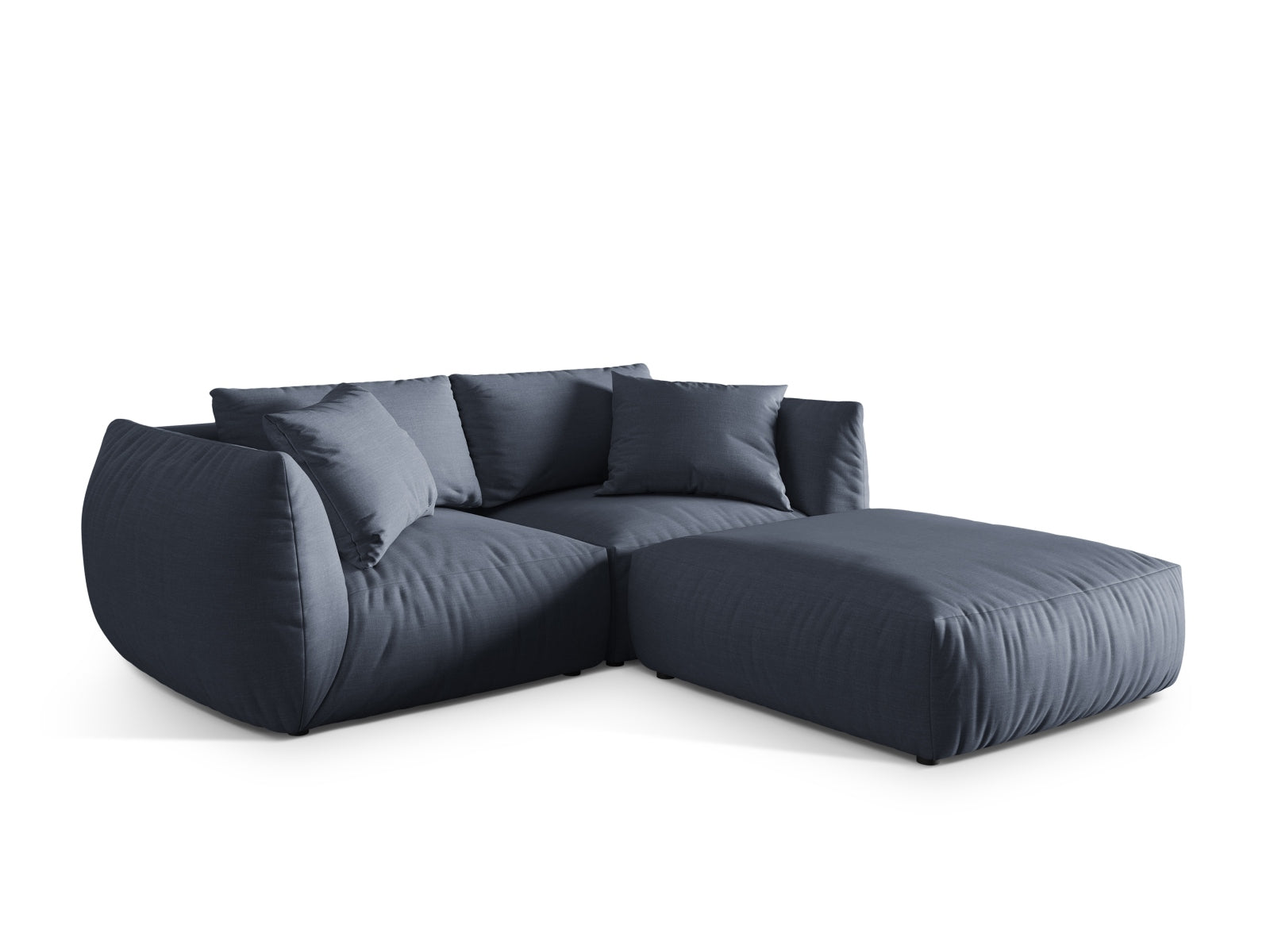 Entdecken Sie das Chris Modular Ecksofa 4 Sitzer von Micadoni – stilvolles Design, optimaler Komfort und vielseitige Anpassungsoptionen für Ihr Zuhause.