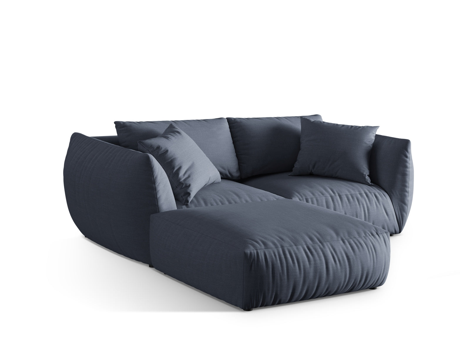 Erleben Sie das Chris Modular Ecksofa 4 Sitzer von Micadoni – elegantes Design, hervorragender Komfort und flexible Gestaltungsmöglichkeiten für Ihr Wohnzimmer.