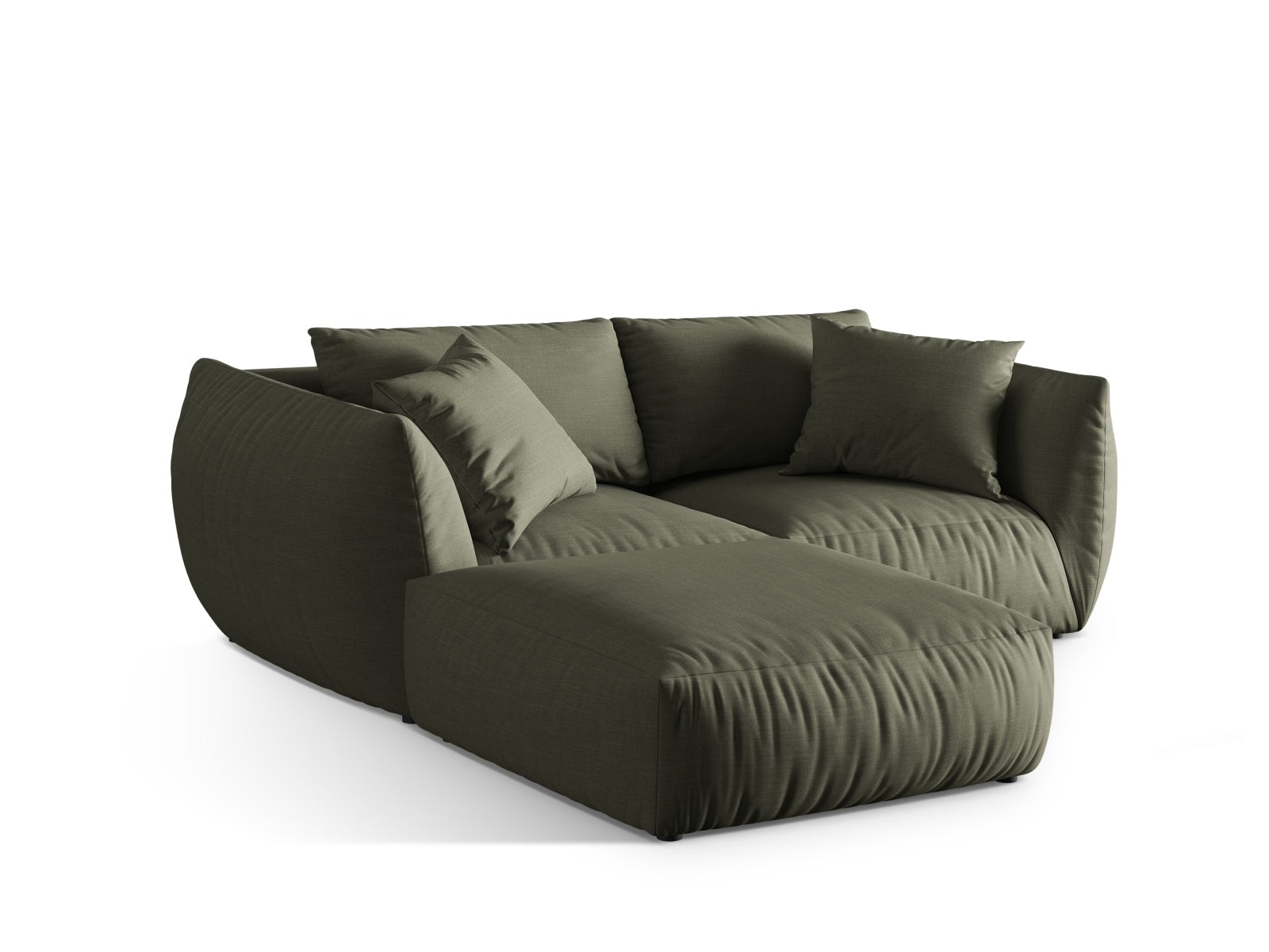 Erleben Sie das Chris Modular Ecksofa 4 Sitzer von Micadoni – elegantes Design, hervorragender Komfort und flexible Gestaltungsmöglichkeiten für Ihr Wohnzimmer.