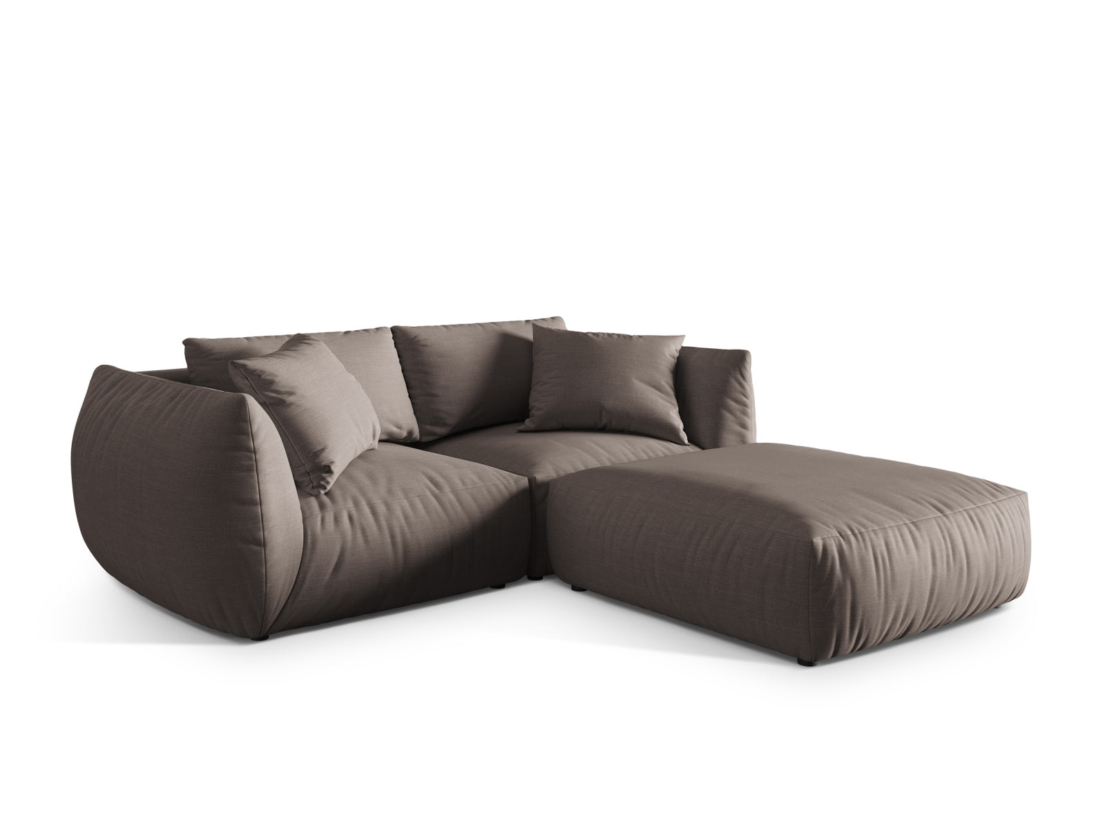 Erleben Sie das Chris Modular Ecksofa 4 Sitzer von Micadoni – elegantes Design, hervorragender Komfort und flexible Gestaltungsmöglichkeiten für Ihr Wohnzimmer.