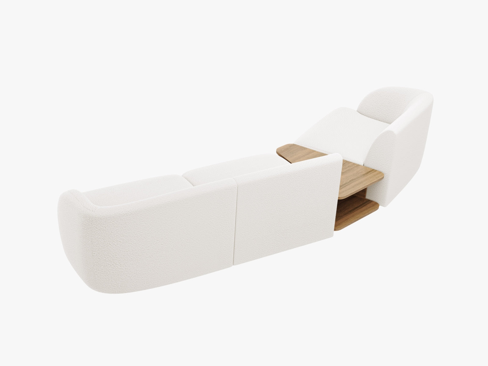 Erleben Sie das Miley Modulare Sofa Links 3 Sitzer von Micadoni – eine elegante Kombination aus Komfort und Funktionalität für Ihr Zuhause.