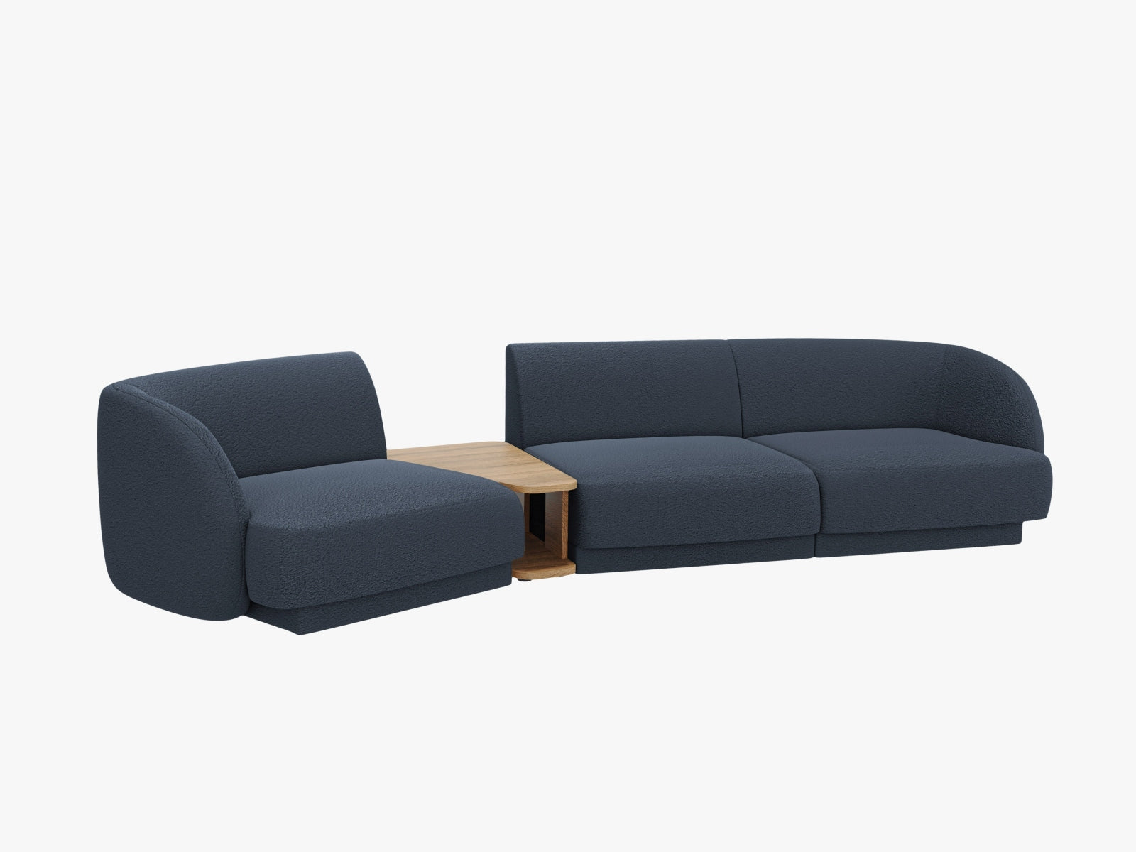 Entdecken Sie das Miley 3-Sitzer Sofa von Micadoni: Stilvolles Design, erstklassiger Komfort und modulare Anpassungsfähigkeit für Ihr Zuhause.