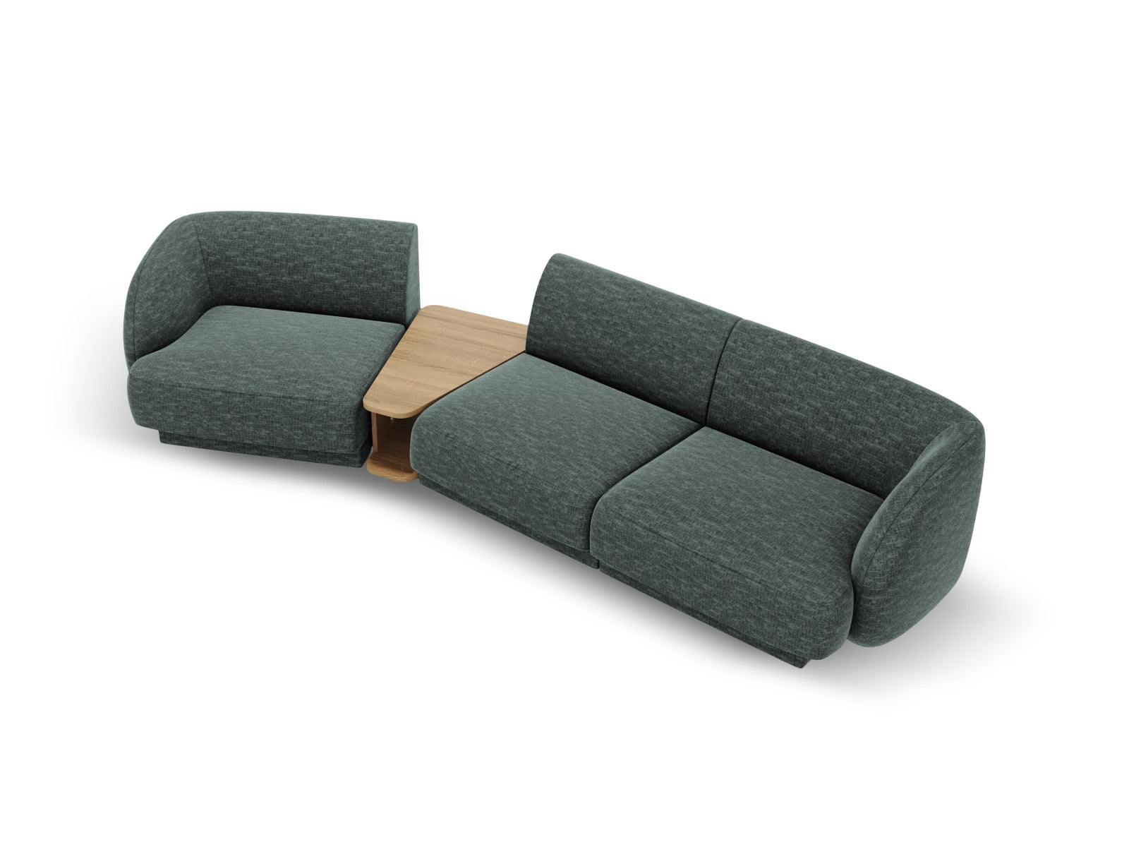 Erleben Sie das Miley Modulare Sofa Links 3 Sitzer von Micadoni – eine elegante Kombination aus Komfort, Funktionalität und zeitlosem Design für Ihr Zuhause.