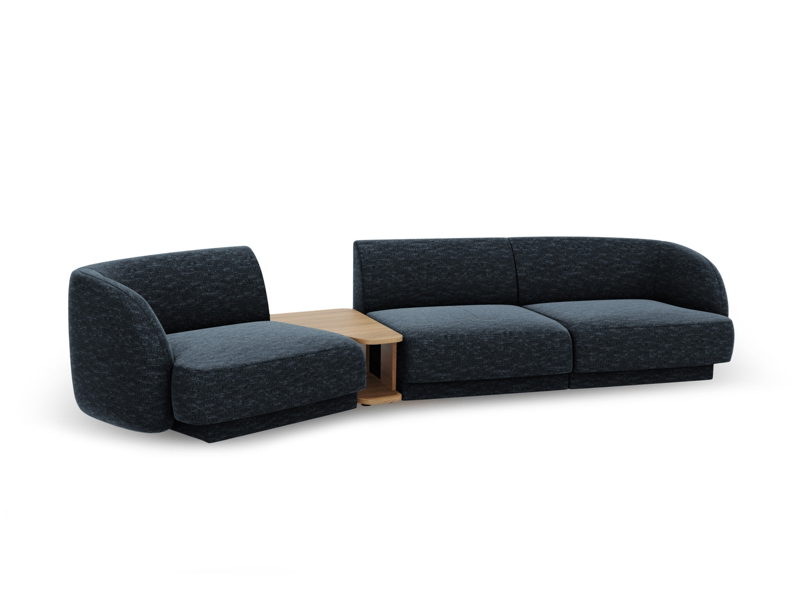 Entdecken Sie das Miley Modulare Sofa Links 3 Sitzer von Micadoni – stilvoll, bequem und perfekt für jedes moderne Wohnzimmer.