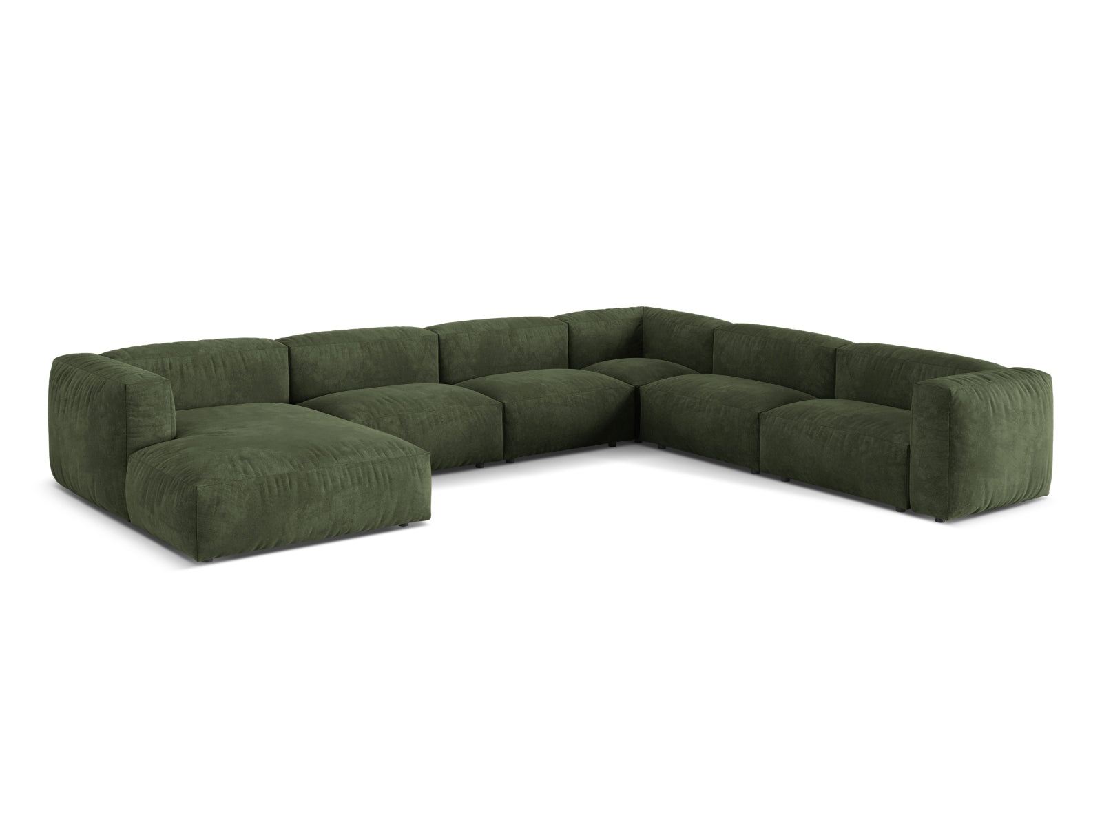 6-Sitzer Modular Ecksofa rechts XL Martina in Green-Vogue präsentiert im Onlineshop von KAQTU Design AG. Ecksofa rechts ist von Micadoni