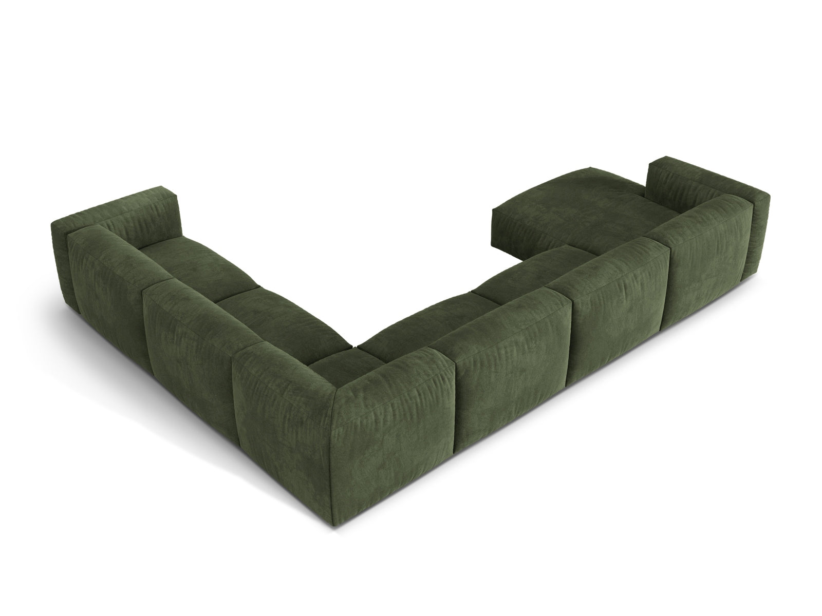 6-Sitzer Modular Ecksofa rechts XL Martina in Green-Vogue präsentiert im Onlineshop von KAQTU Design AG. Ecksofa rechts ist von Micadoni