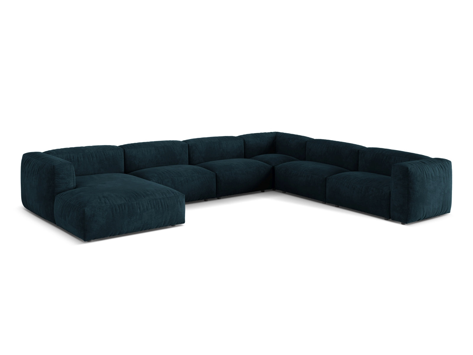 6-Sitzer Modular Ecksofa rechts XL Martina in Deep Petrol-Vogue präsentiert im Onlineshop von KAQTU Design AG. Ecksofa rechts ist von Micadoni