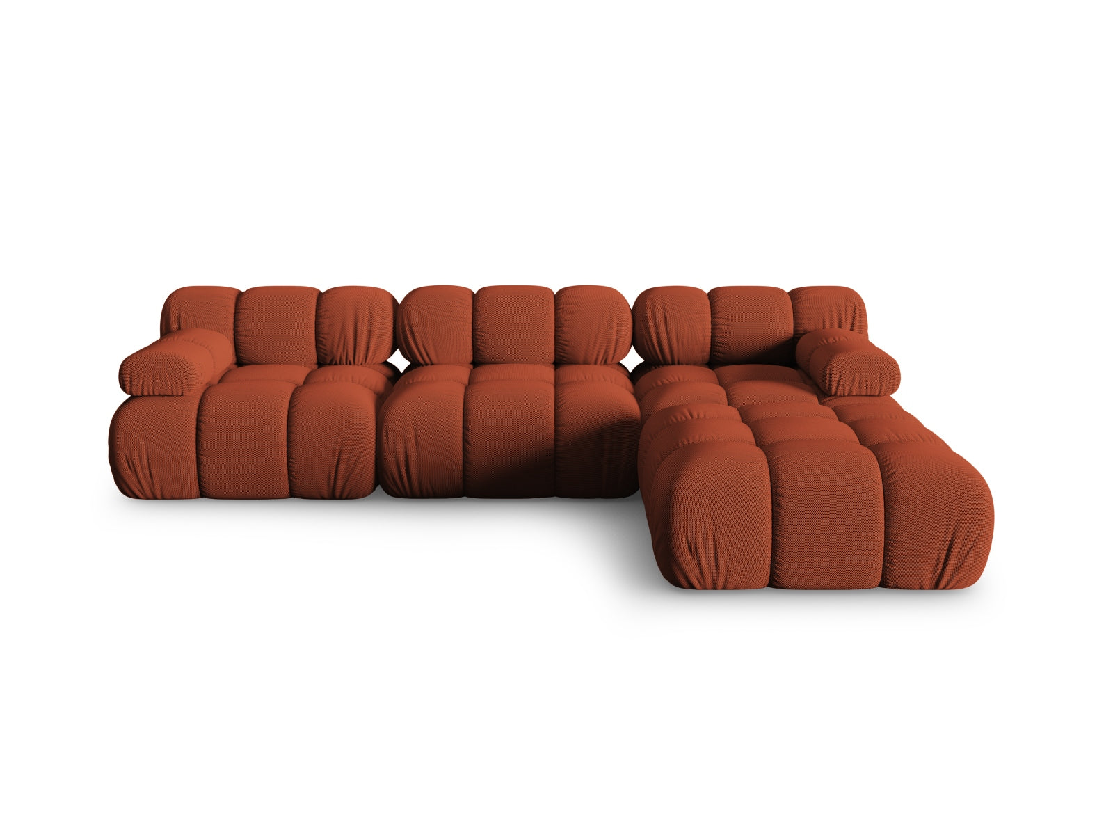 Bellis Modulares Sofa 4 Sitzer 188cm in Brick präsentiert im Onlineshop von KAQTU Design AG. 3er Sofa ist von Micadoni