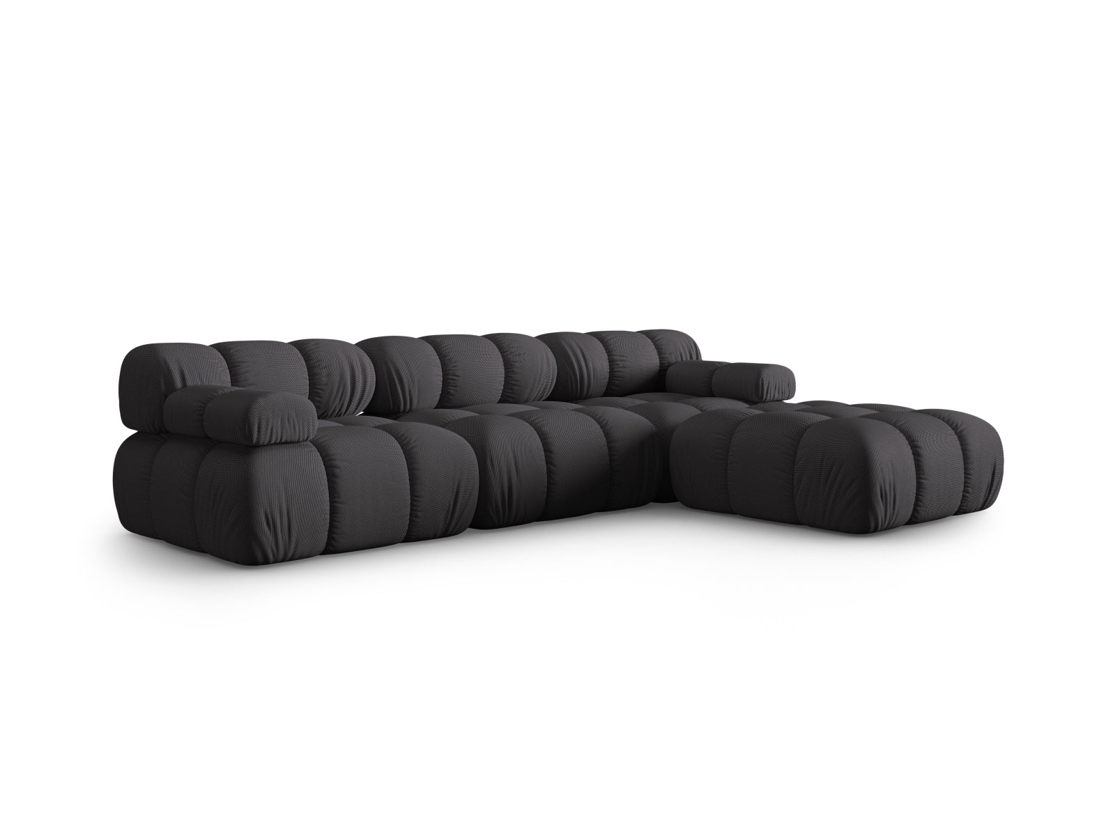 Elegantes Bellis Modulares Sofa in Espresso-Sonic, 4-Sitzer, 188 cm, rechtsseitig, ideal für stilvolle Wohnräume.