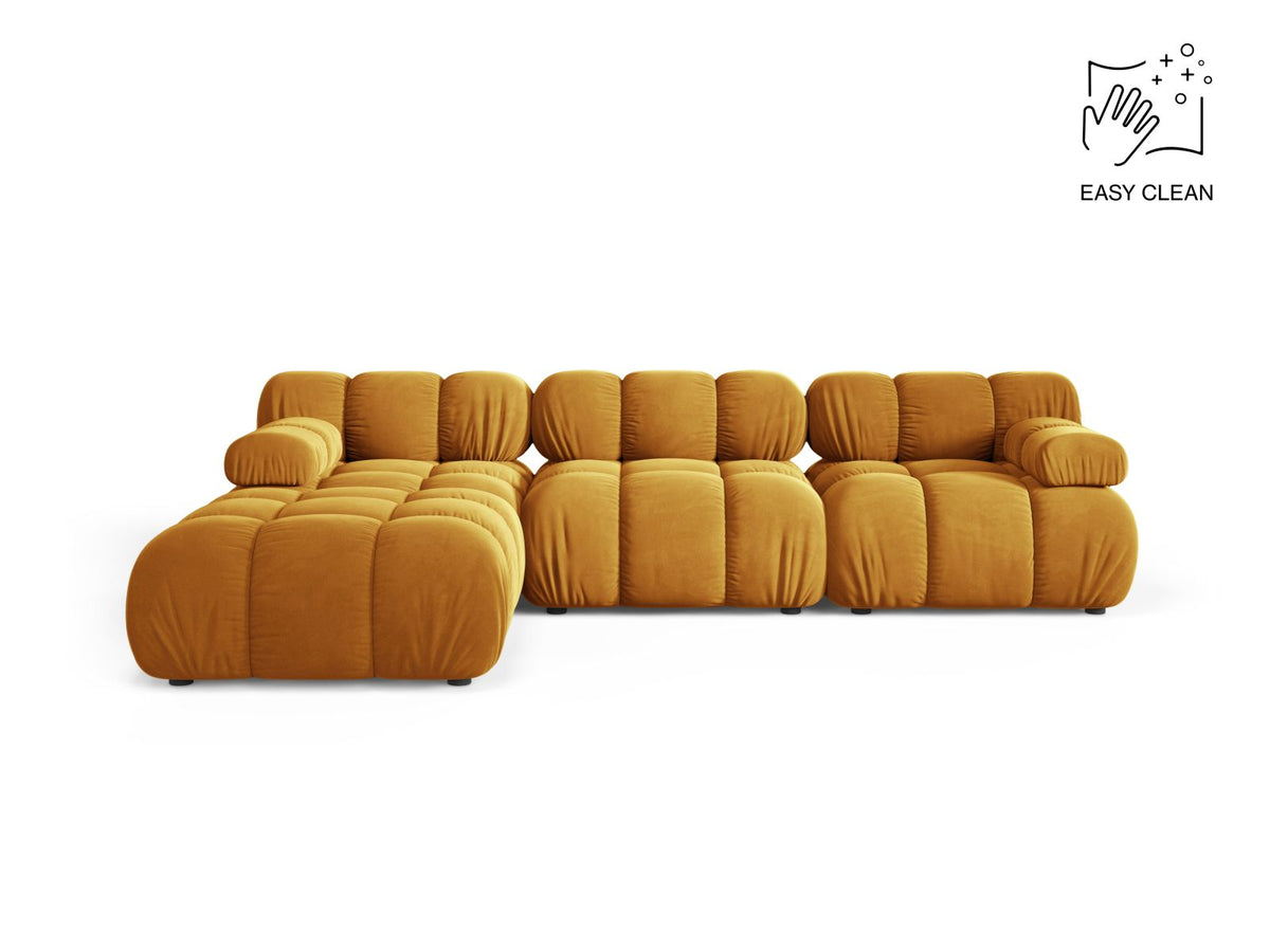 4-Sitzer Modular Sofa Bellis in Yellow-Venus präsentiert im Onlineshop von KAQTU Design AG. 4er Sofa ist von Micadoni