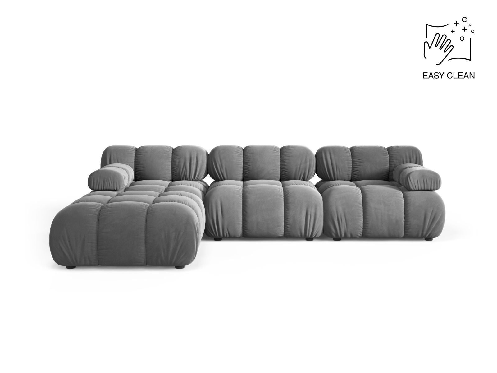4-Sitzer Modular Sofa Bellis in Light Grey-Venus präsentiert im Onlineshop von KAQTU Design AG. 4er Sofa ist von Micadoni