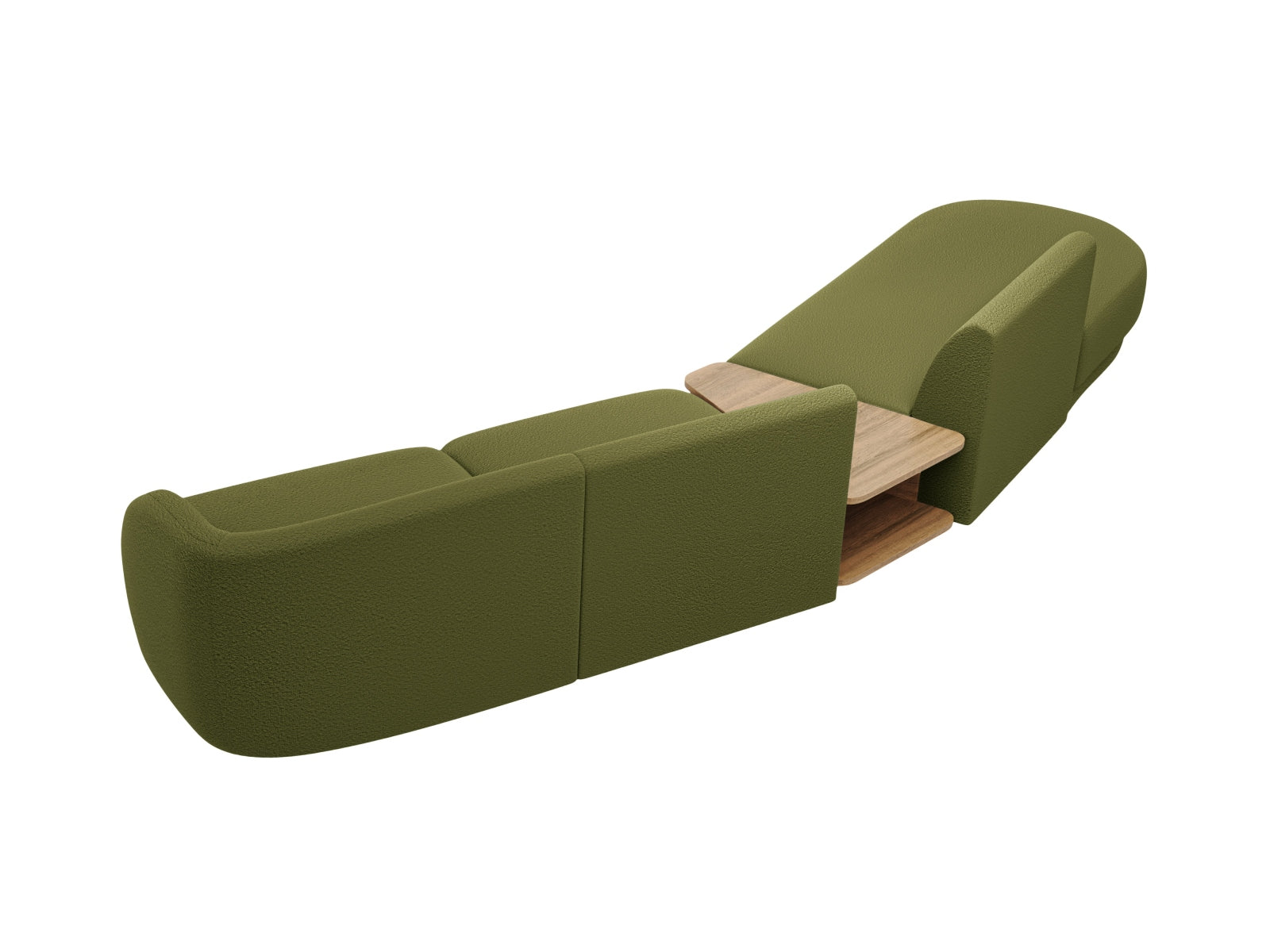 Entdecken Sie das Miley Modulare Sofa links 4 Sitzer von Micadoni – stilvoll, anpassbar und perfekt für entspannte Stunden mit Familie und Freunden.