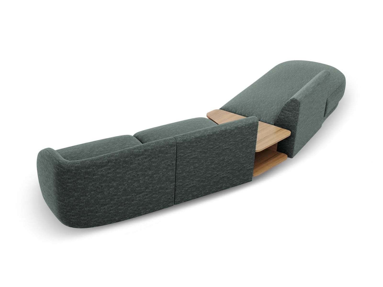 Erleben Sie das vielseitige Miley Modulare Sofa links 4 Sitzer von Micadoni – ideal für Komfort und individuelles Wohndesign in Ihrem Zuhause.