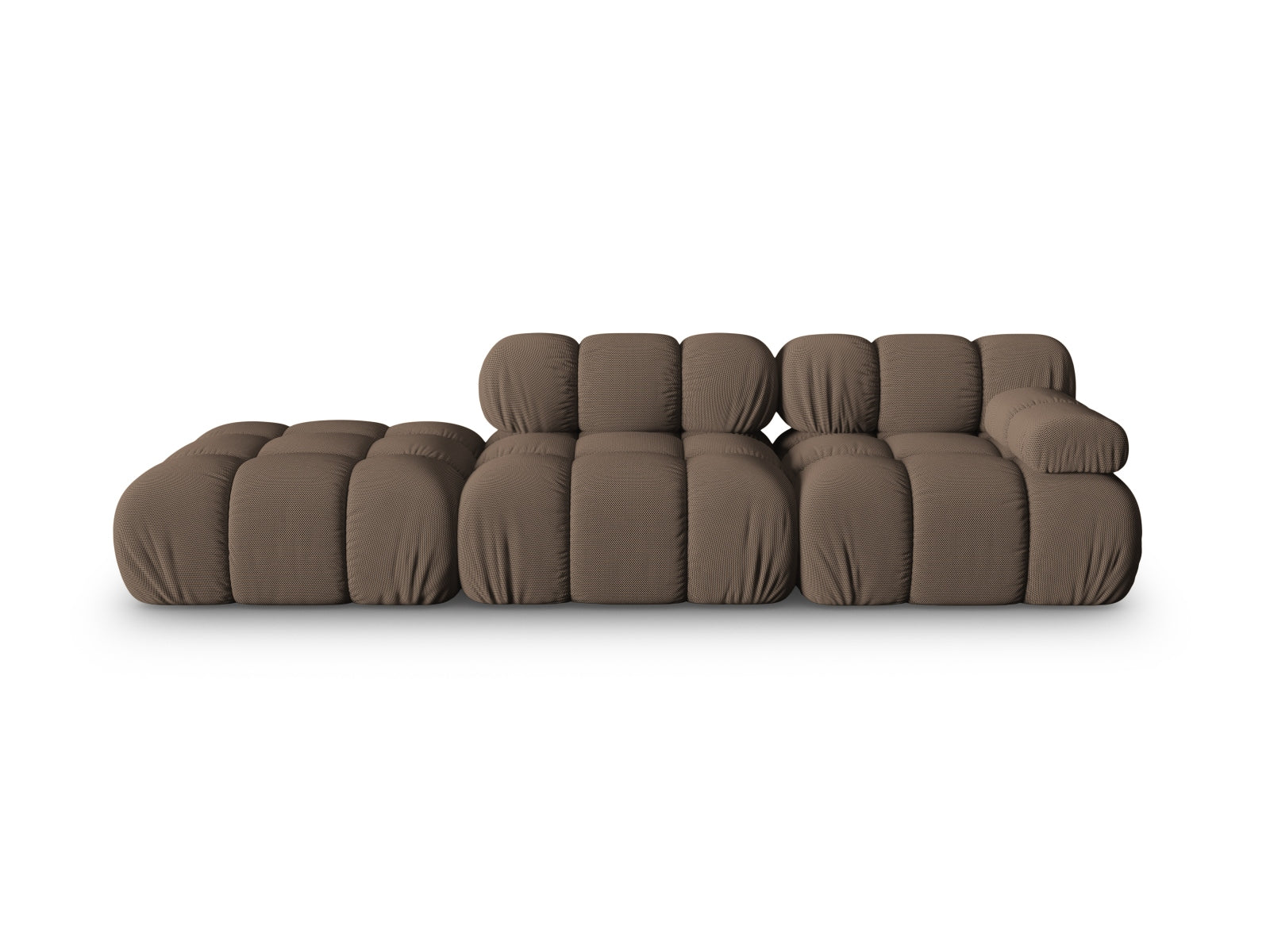 Bellis Modulares Sofa links 4 Sitzer 94cm in Brown präsentiert im Onlineshop von KAQTU Design AG. L-Sofa links ist von Micadoni