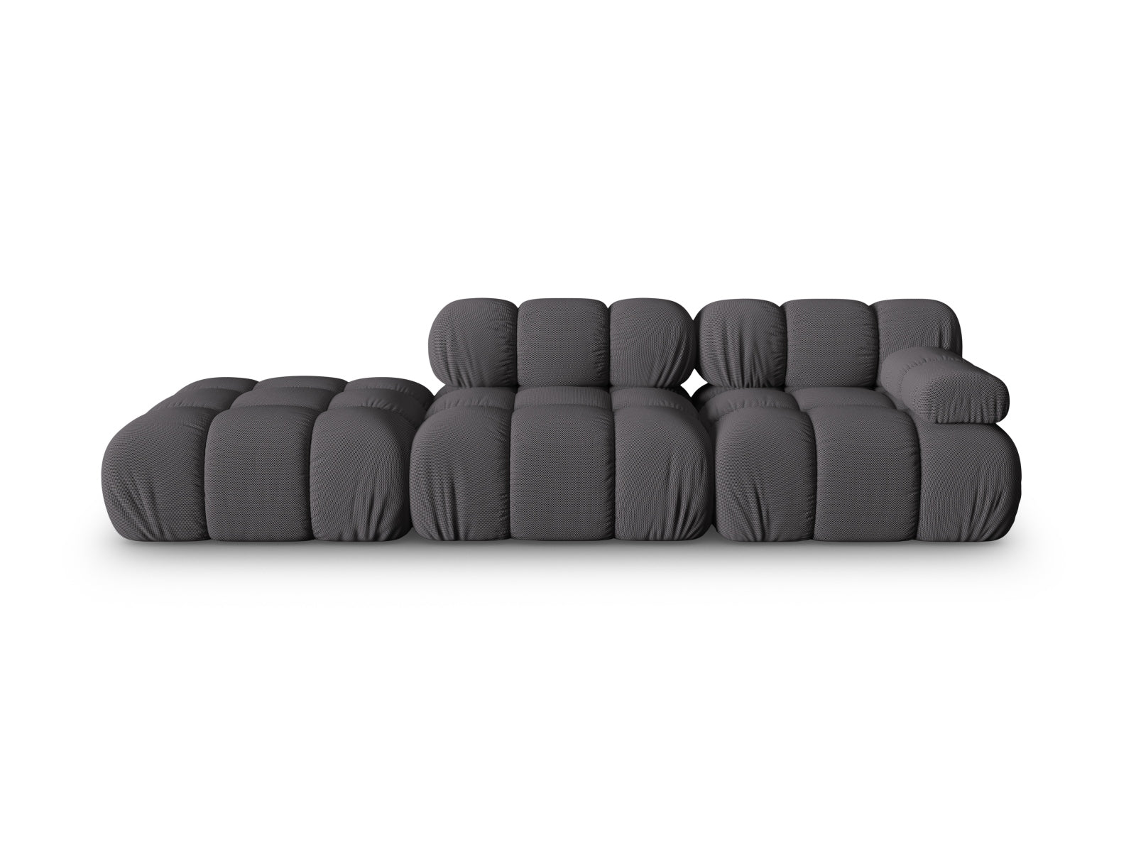 Bellis Modulares Sofa links 4 Sitzer 94cm in Espresso-Sonic präsentiert im Onlineshop von KAQTU Design AG. L-Sofa links ist von Micadoni