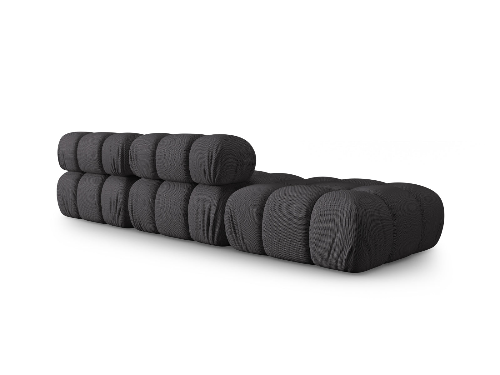 Elegantes Bellis 4-Sitzer L-Sofa links in Espresso-Sonic, ideal für stilvolle Wohnräume und entspannte Abende.