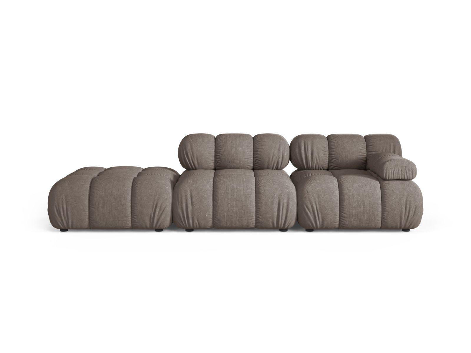 4-Sitzer Modulares Sofa links Bellis in Cappuccino-Liberty präsentiert im Onlineshop von KAQTU Design AG. 4er Sofa ist von Micadoni