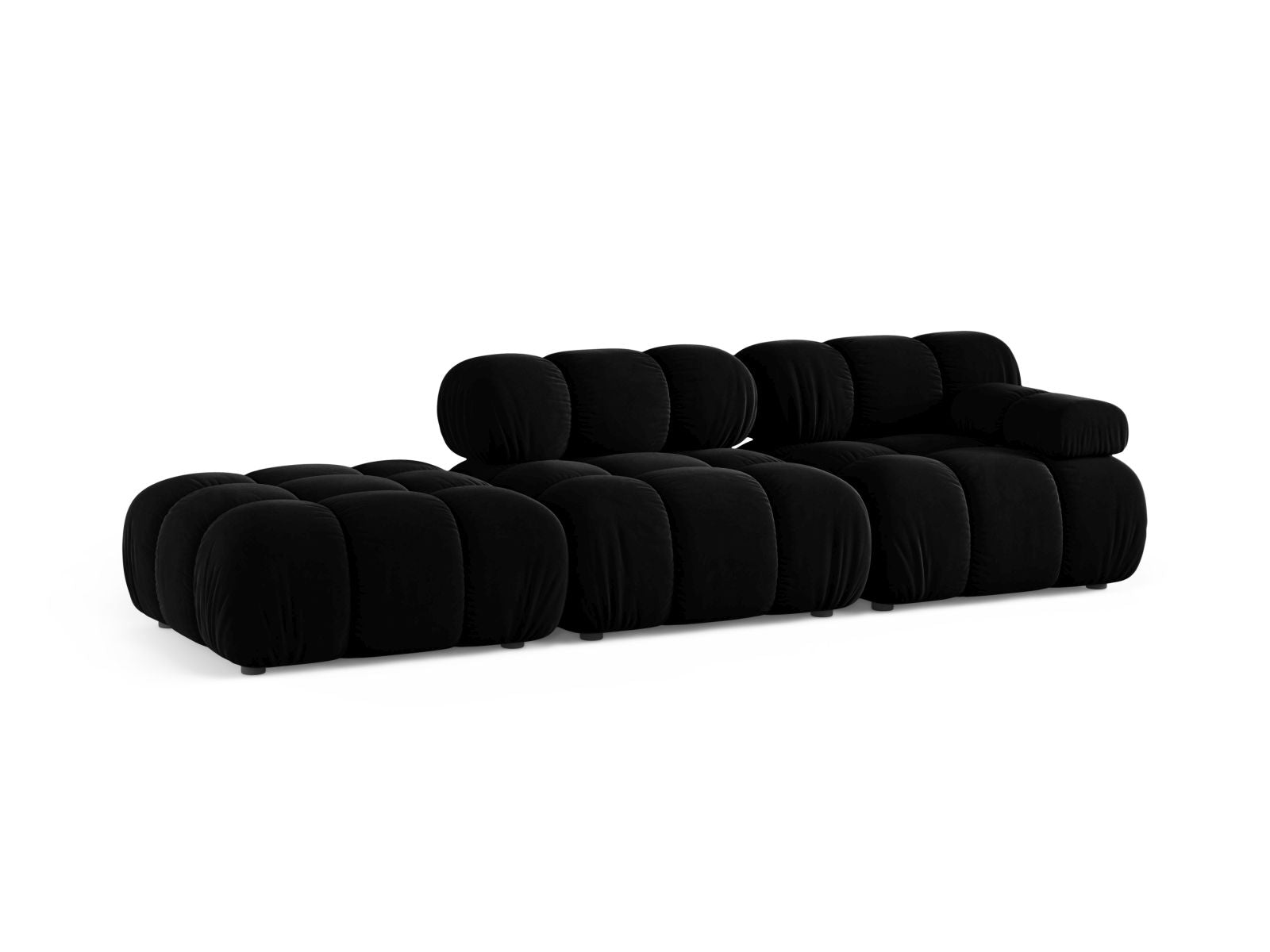 Elegantes 4-Sitzer Sofa Bellis in der linken Konfiguration, ideal für stilvolle Wohnräume, erhältlich bei KAQTU Design AG.