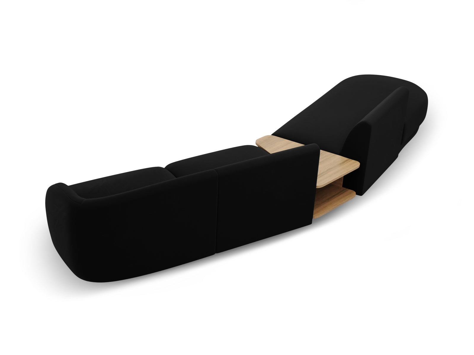 Erleben Sie das Miley Velour Sofa links 4 Sitzer von Micadoni – stilvoll, modular und perfekt für jeden Wohnraum. Komfort trifft auf Eleganz!