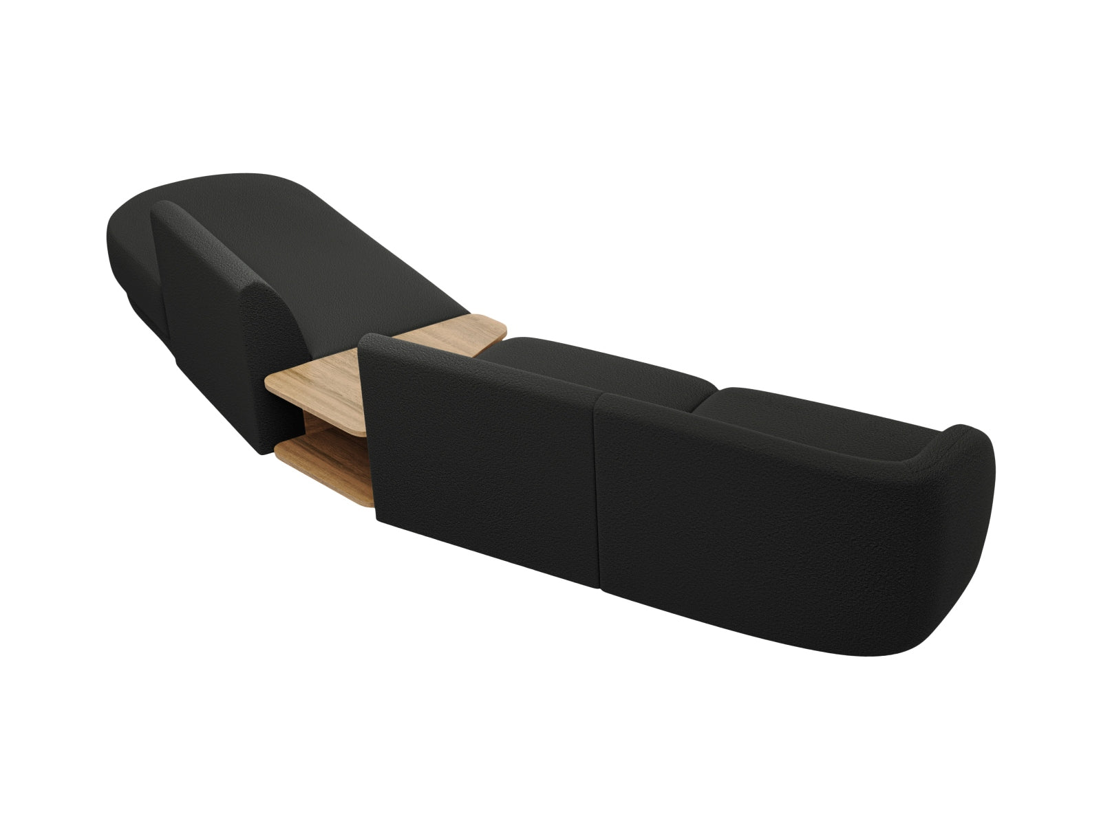 Entdecken Sie das Miley Modulares Sofa rechts 4 Sitzer von Micadoni – ein stilvolles, flexibles Sofa für Ihr modernes Zuhause, ideal für gesellige Runden.