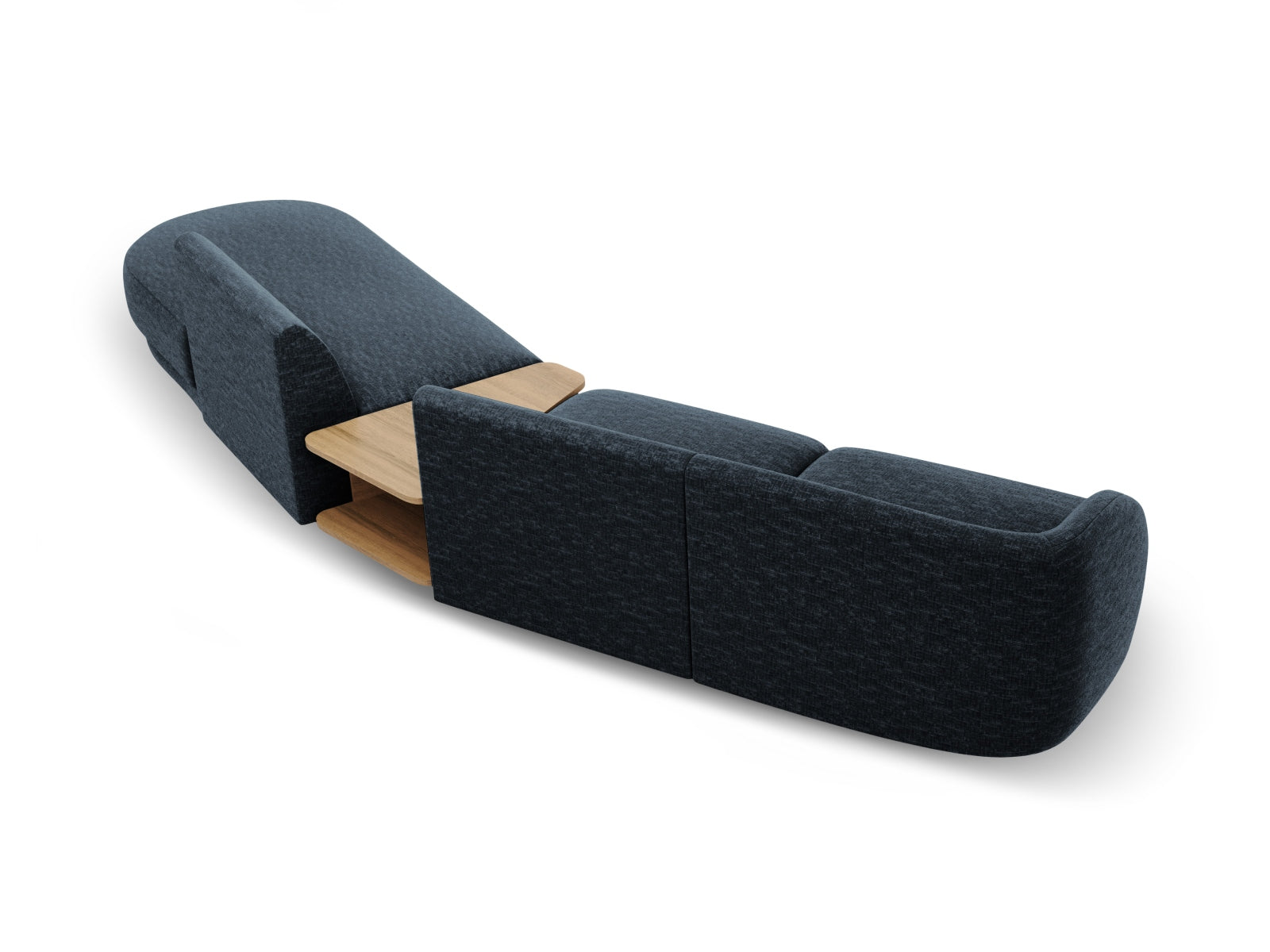 Erleben Sie das Miley Modulares Sofa rechts 4 Sitzer von Micadoni – ein elegantes, flexibles Möbelstück, das Komfort und Stil in Ihr Zuhause bringt.