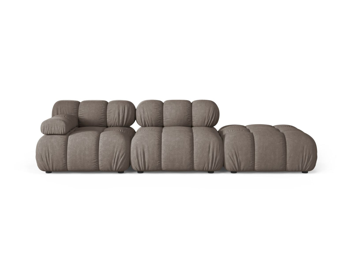 4-Sitzer Modular Sofa rechts Bellis in Cappuccino-Liberty präsentiert im Onlineshop von KAQTU Design AG. 4er Sofa ist von Micadoni