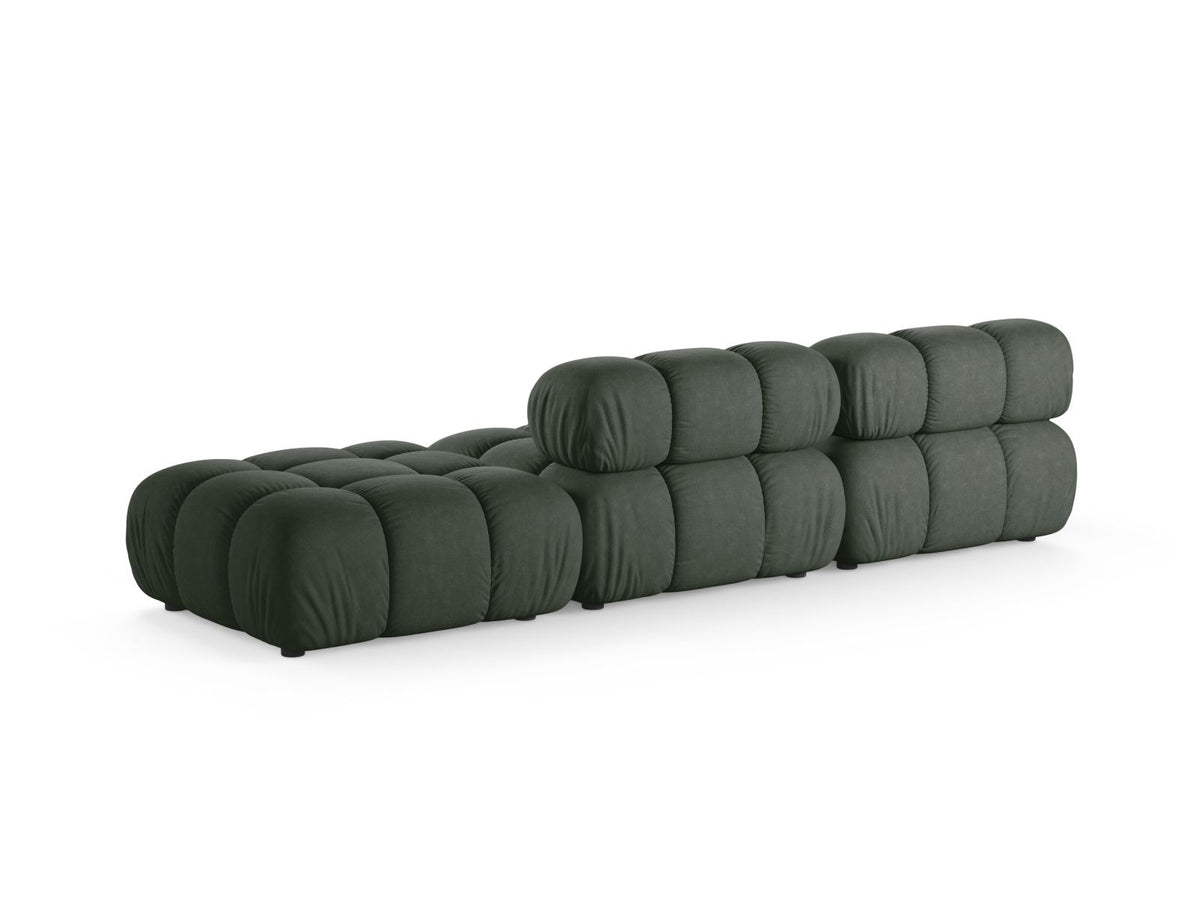 4-Sitzer Modular Sofa rechts Bellis in Moss Green-Liberty präsentiert im Onlineshop von KAQTU Design AG. 4er Sofa ist von Micadoni