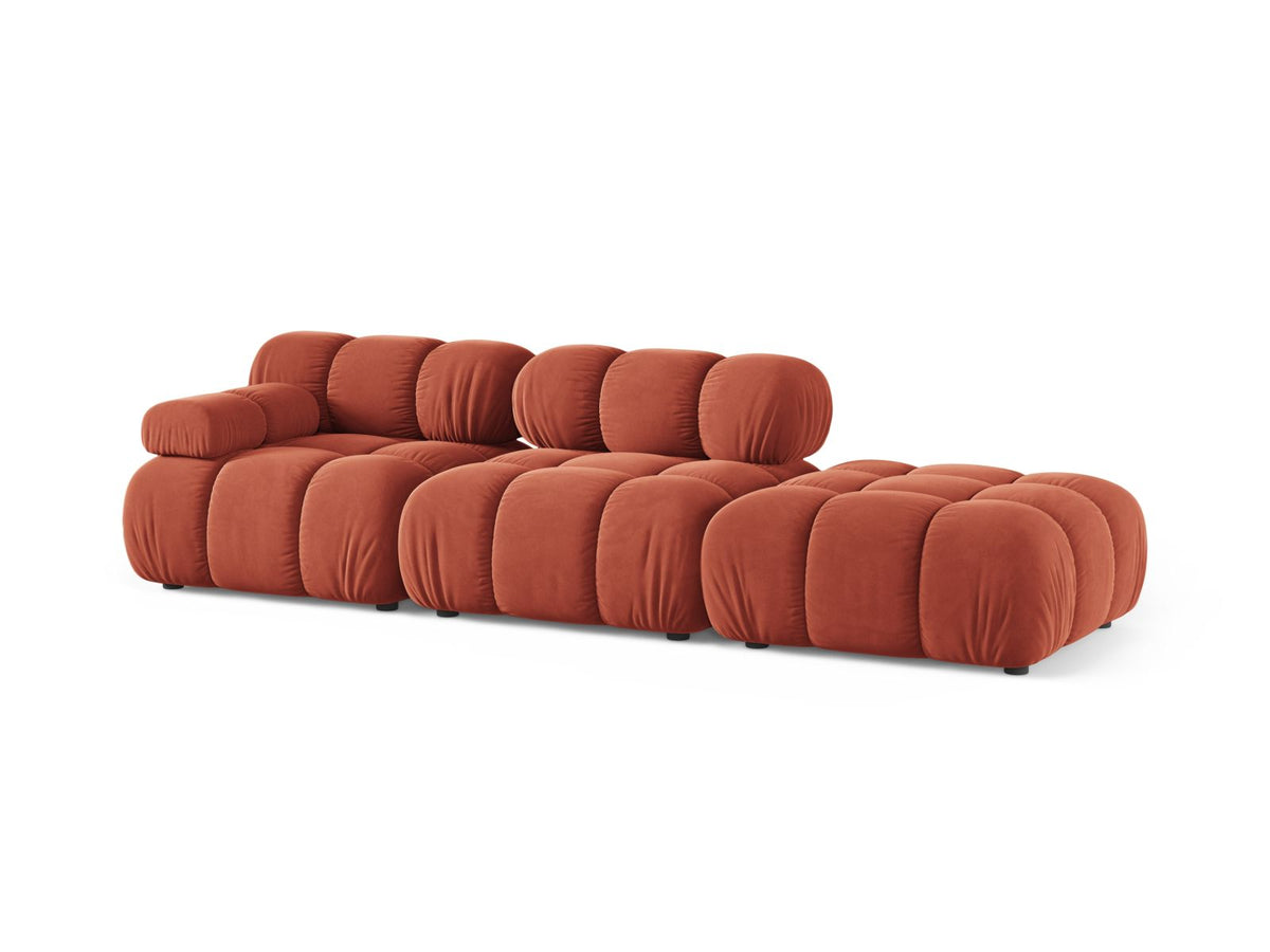 4-Sitzer Modular Sofa rechts Bellis in Coral-Venus präsentiert im Onlineshop von KAQTU Design AG. 4er Sofa ist von Micadoni