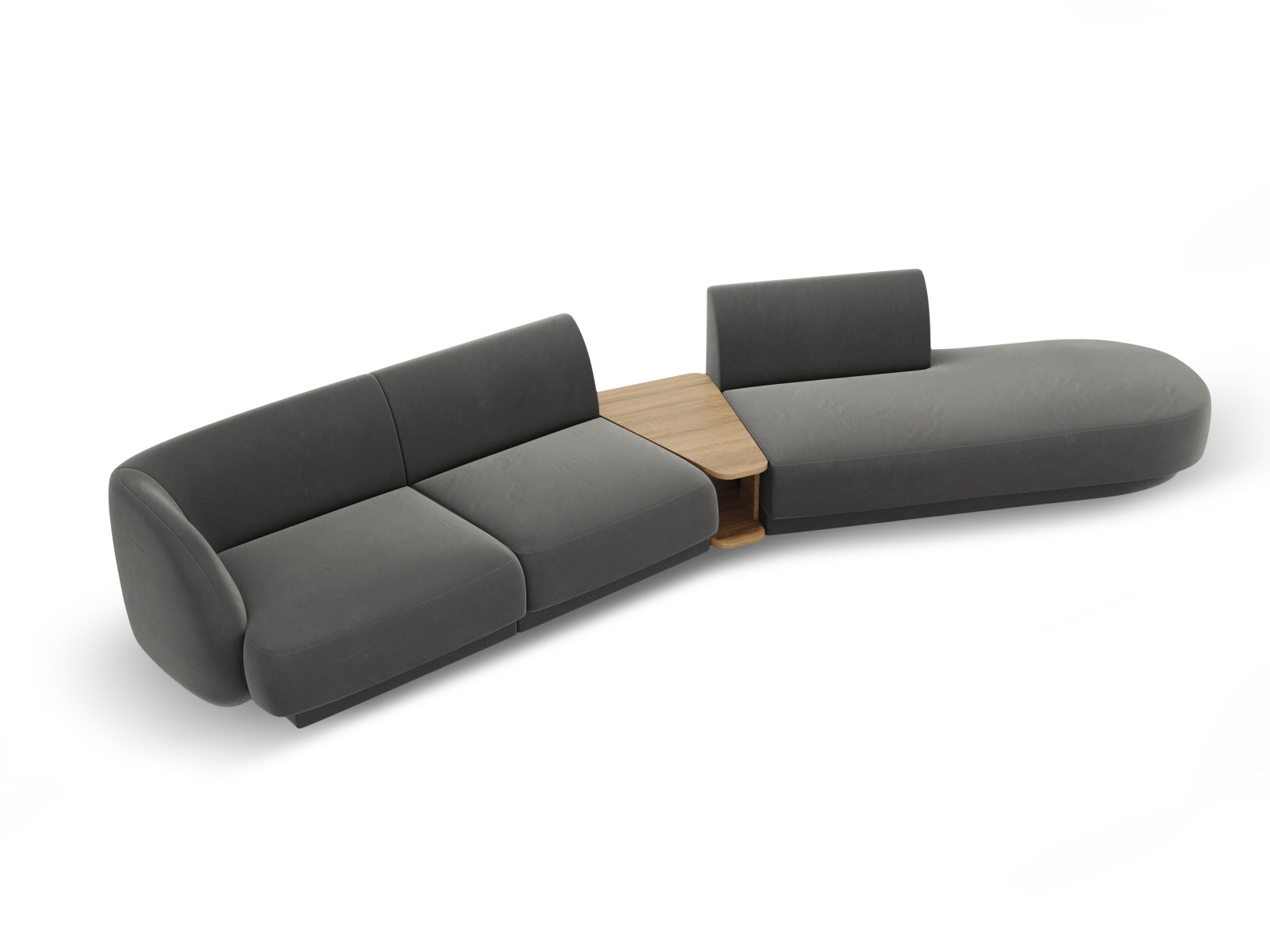Erleben Sie das Miley Velour Sofa von Micadoni – ein elegantes, flexibles 4-Sitzer Sofa in luxuriösem Velours, perfekt für stilvolle Wohnräume.
