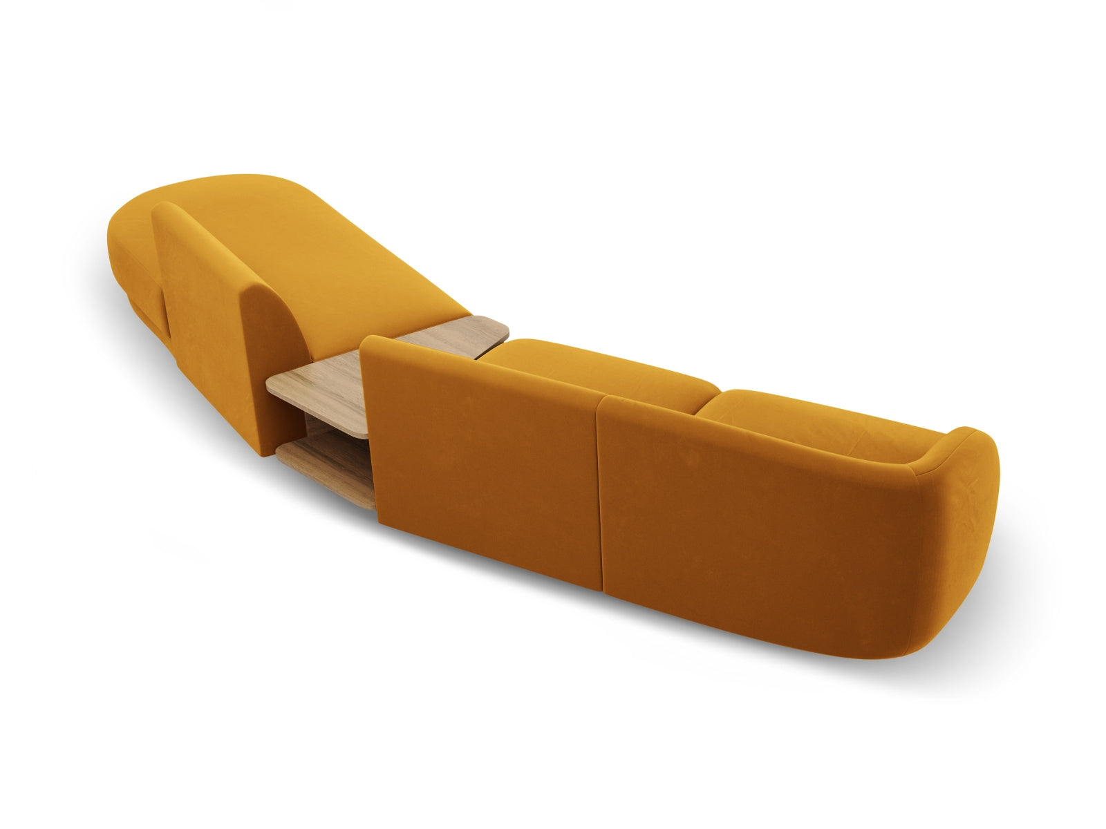Erleben Sie das Miley Velour Sofa von Micadoni – ein stilvolles 4-Sitzer L-Sofa, das durch hochwertige Materialien und modulare Flexibilität besticht.