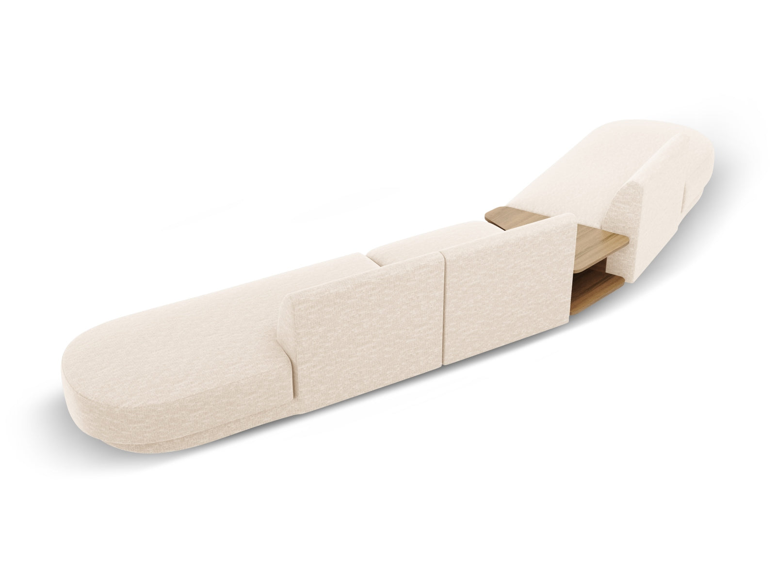 Erleben Sie das Miley 5-Sitzer Sofa von Micadoni – ein stilvolles, modulares Möbelstück, das Komfort und Anpassungsfähigkeit für Ihr Zuhause bietet.