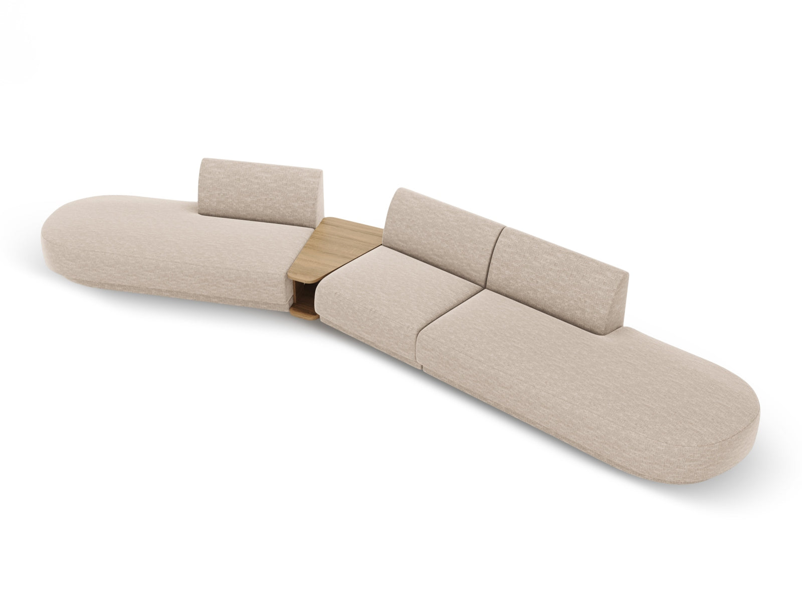 Erleben Sie das Miley 5-Sitzer Sofa von Micadoni – ein elegantes, modulares Möbelstück, das Komfort und Stil in Ihr Zuhause bringt.
