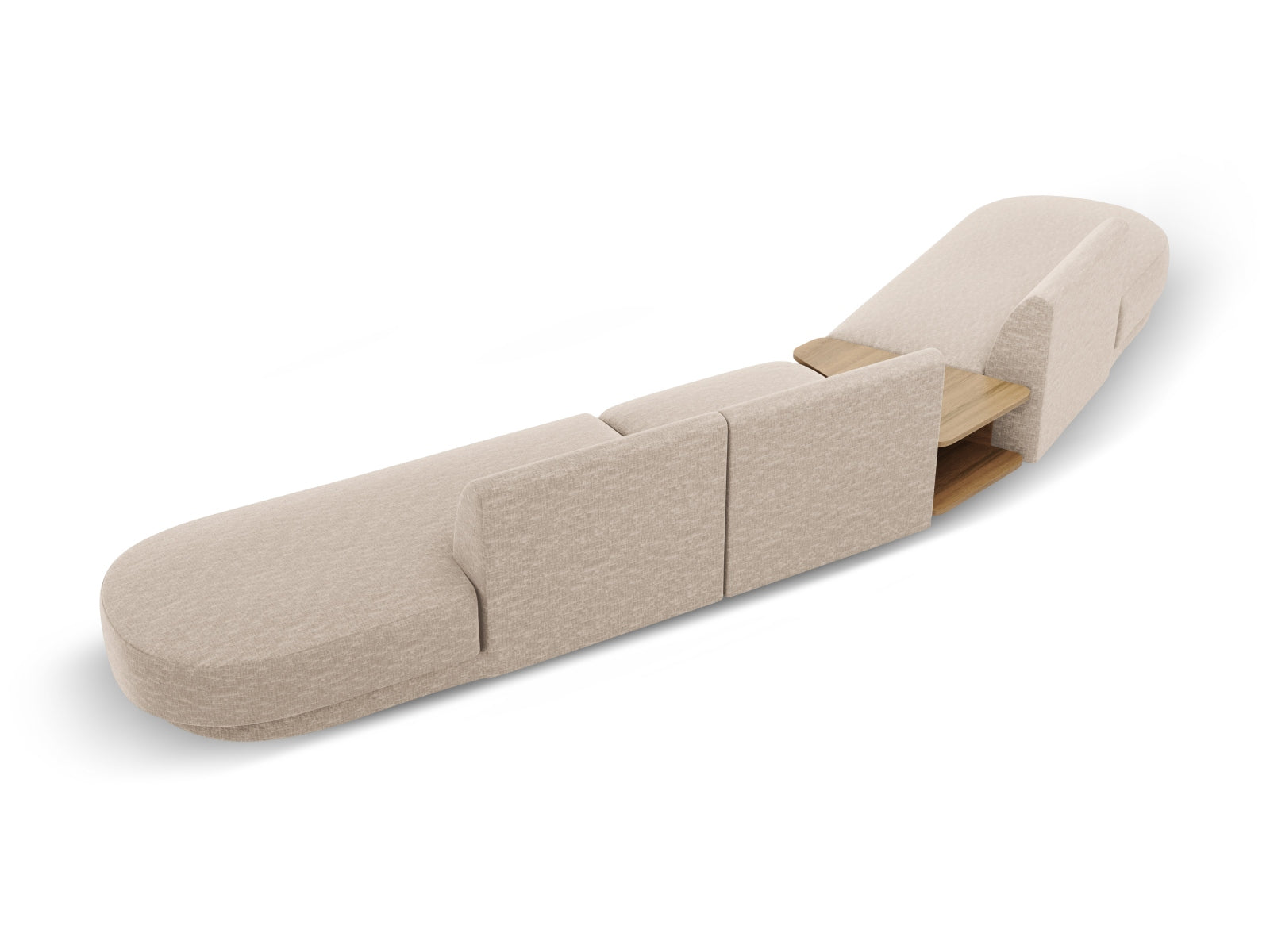 Erleben Sie das Miley 5-Sitzer Sofa von Micadoni – ein elegantes, modulares Möbelstück, das Komfort und Stil in Ihr Zuhause bringt.