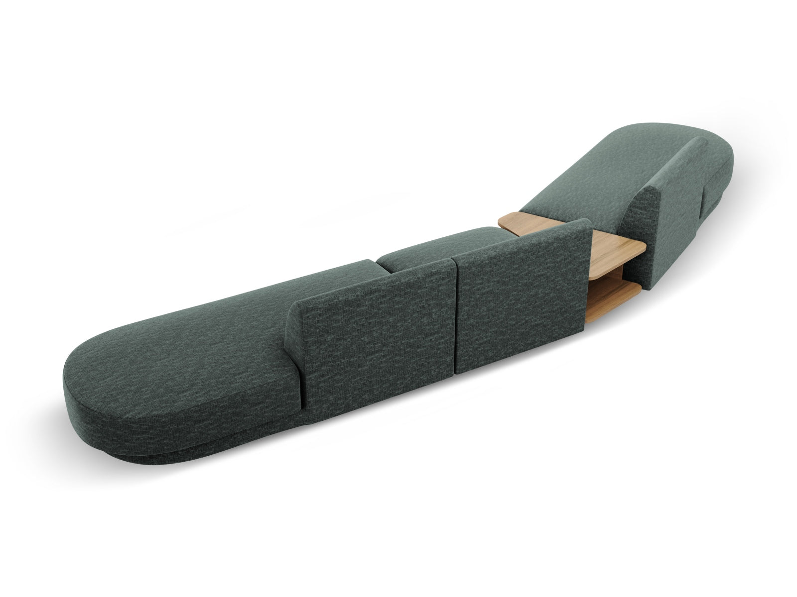 Erleben Sie das Miley 5-Sitzer Sofa von Micadoni – ein elegantes, modulares Möbelstück, das Komfort und Stil in Ihr Zuhause bringt.