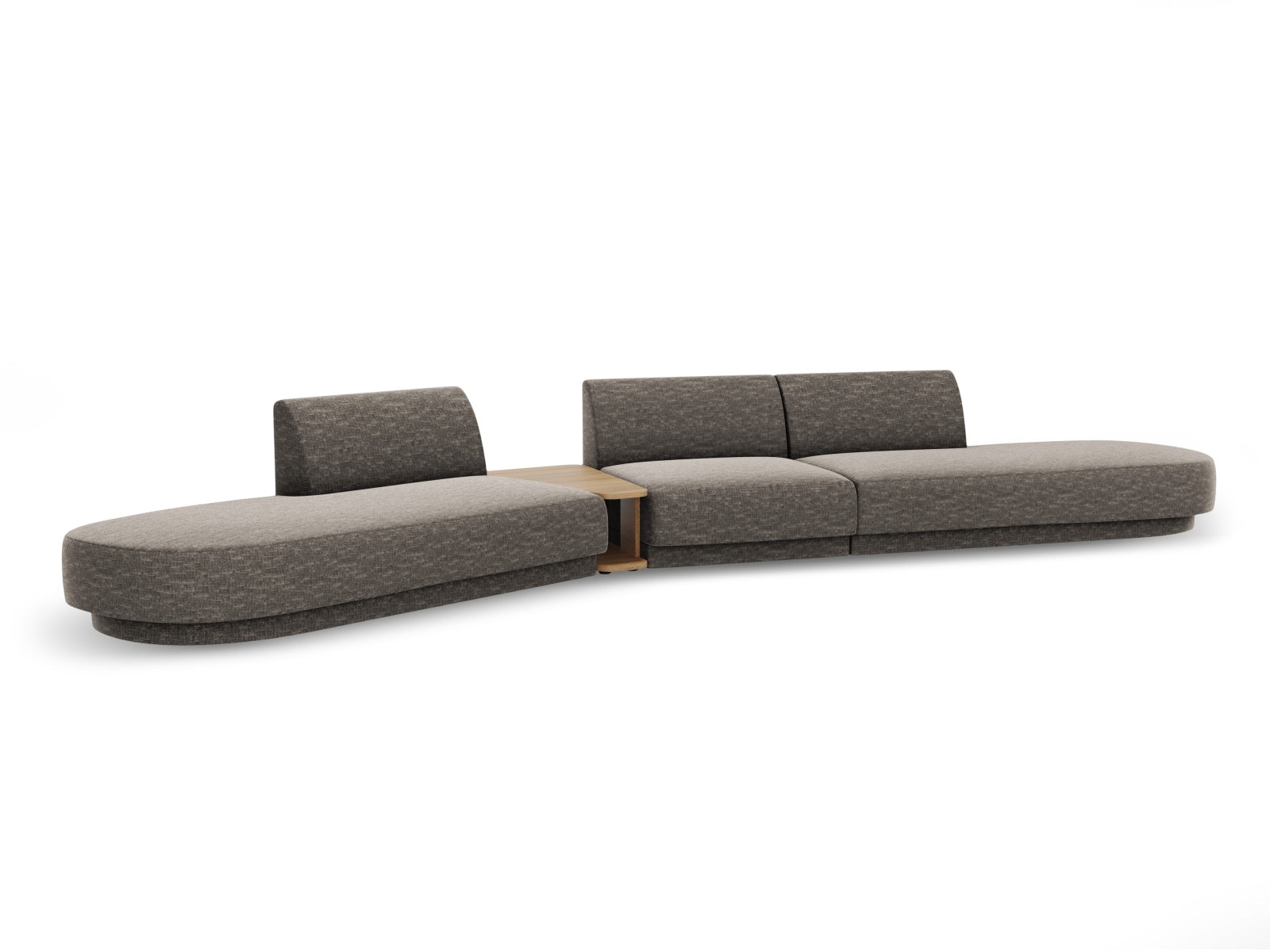 Entdecken Sie das Miley 5-Sitzer Sofa von Micadoni – ein elegantes, modulares L-Sofa, das Komfort und Stil für Ihr Zuhause bietet.