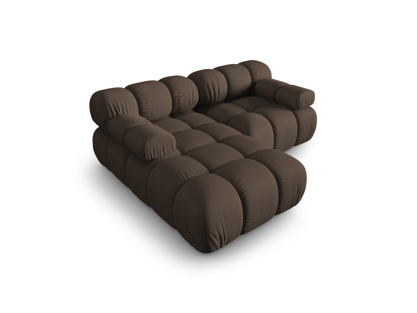 Modulares Bellis Ecksofa links, 3-Sitzer, 155 cm, in modernem Design, perfekt für gemütliche Wohnzimmer, erhältlich bei Micadoni.