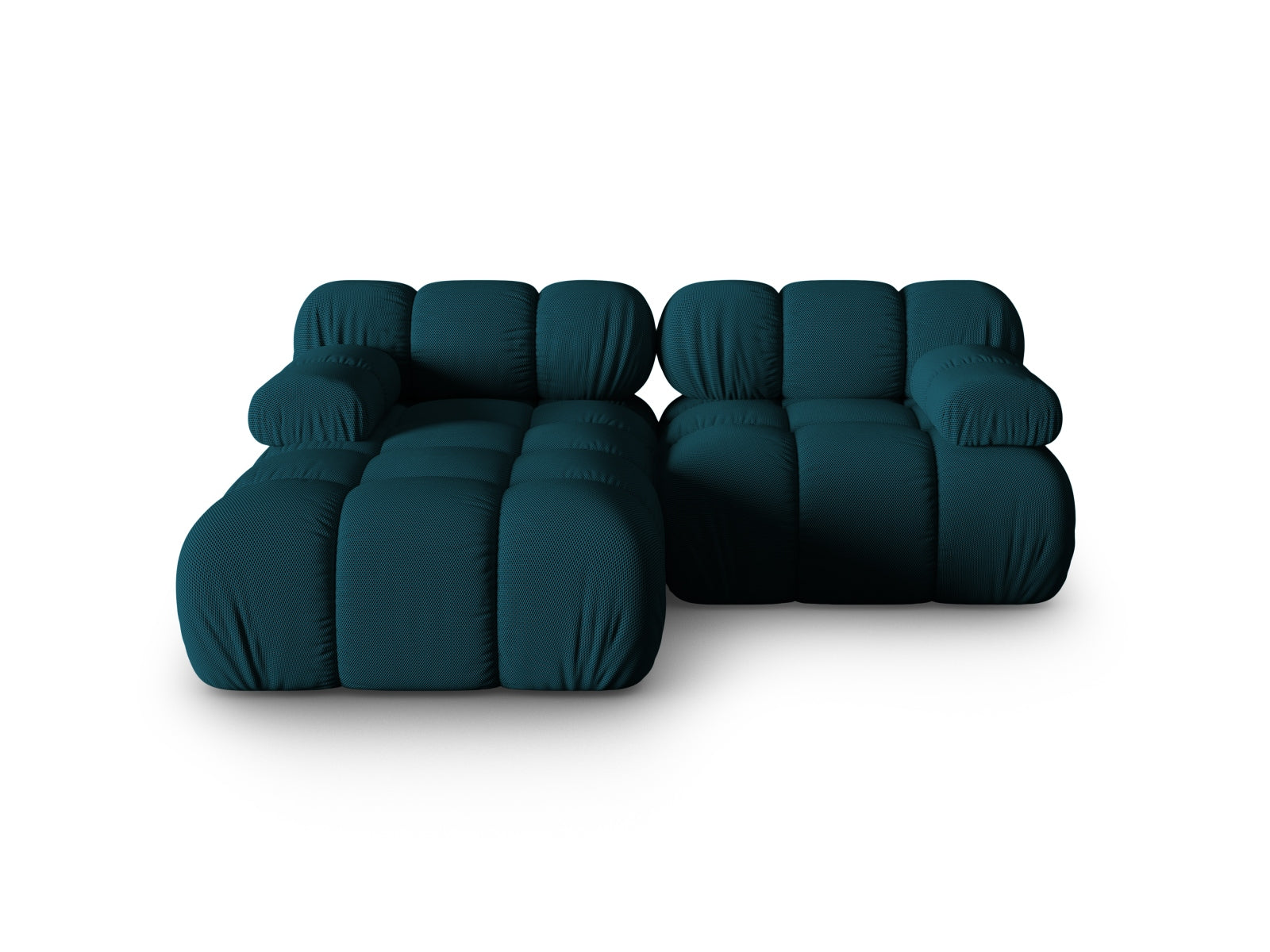 Bellis Modulares Ecksofa links 3 Sitzer 155cm in Navy Blue präsentiert im Onlineshop von KAQTU Design AG. Ecksofa links ist von Micadoni