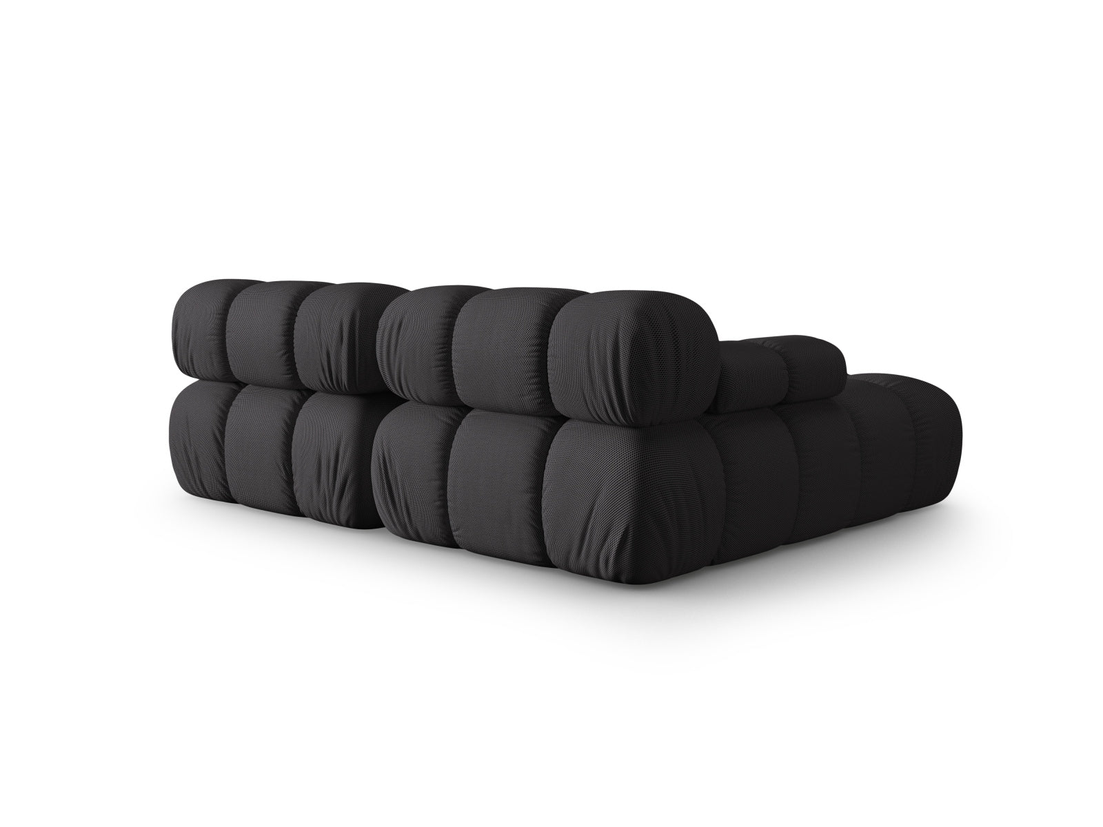 Elegantes, modulares Ecksofa Bellis links, 3-Sitzer, 155 cm, in stilvollem Espresso-Sonic, ideal für stilvolle Wohnräume und entspannte Stunden.