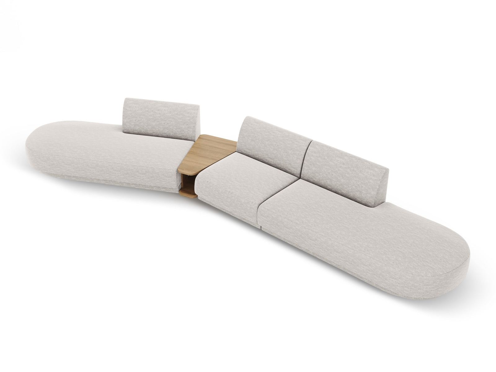 Erleben Sie das Miley 5-Sitzer Sofa von Micadoni – ein elegantes, modulares Möbelstück, das Komfort und Stil in Ihr Zuhause bringt.