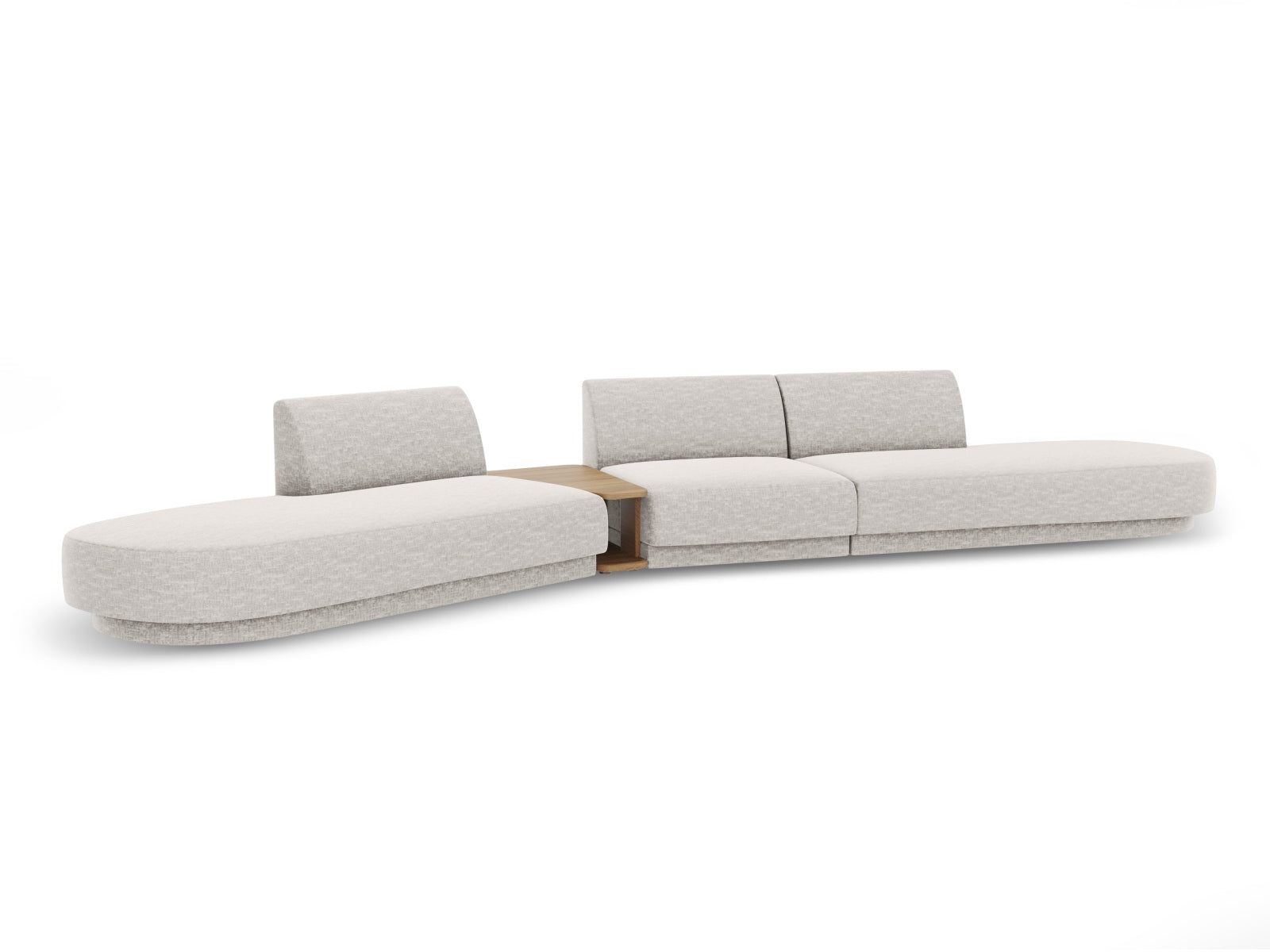 Entdecken Sie das Miley 5-Sitzer Sofa von Micadoni – ein stilvolles, modulares Sofa, das Eleganz und Flexibilität für Ihr Zuhause vereint.