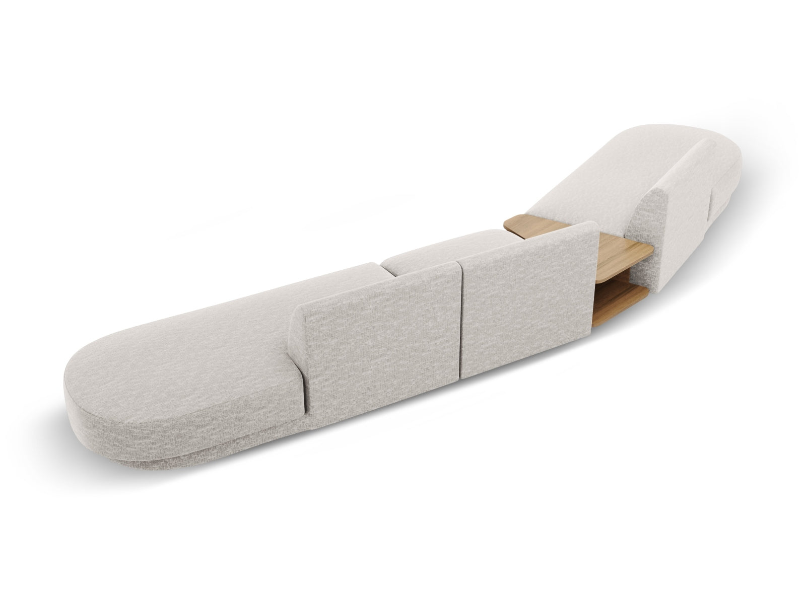 Erleben Sie das Miley 5-Sitzer Sofa von Micadoni – ein elegantes, modulares Möbelstück, das Komfort und Stil in Ihr Zuhause bringt.