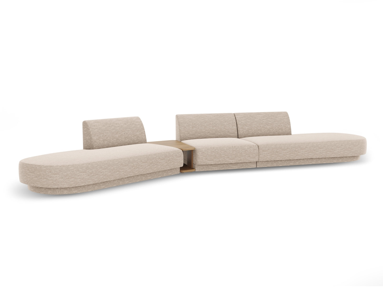 Entdecken Sie das Miley 5-Sitzer Sofa von Micadoni – ein stilvolles, modulares Sofa, das Eleganz und Flexibilität für Ihr Zuhause vereint.