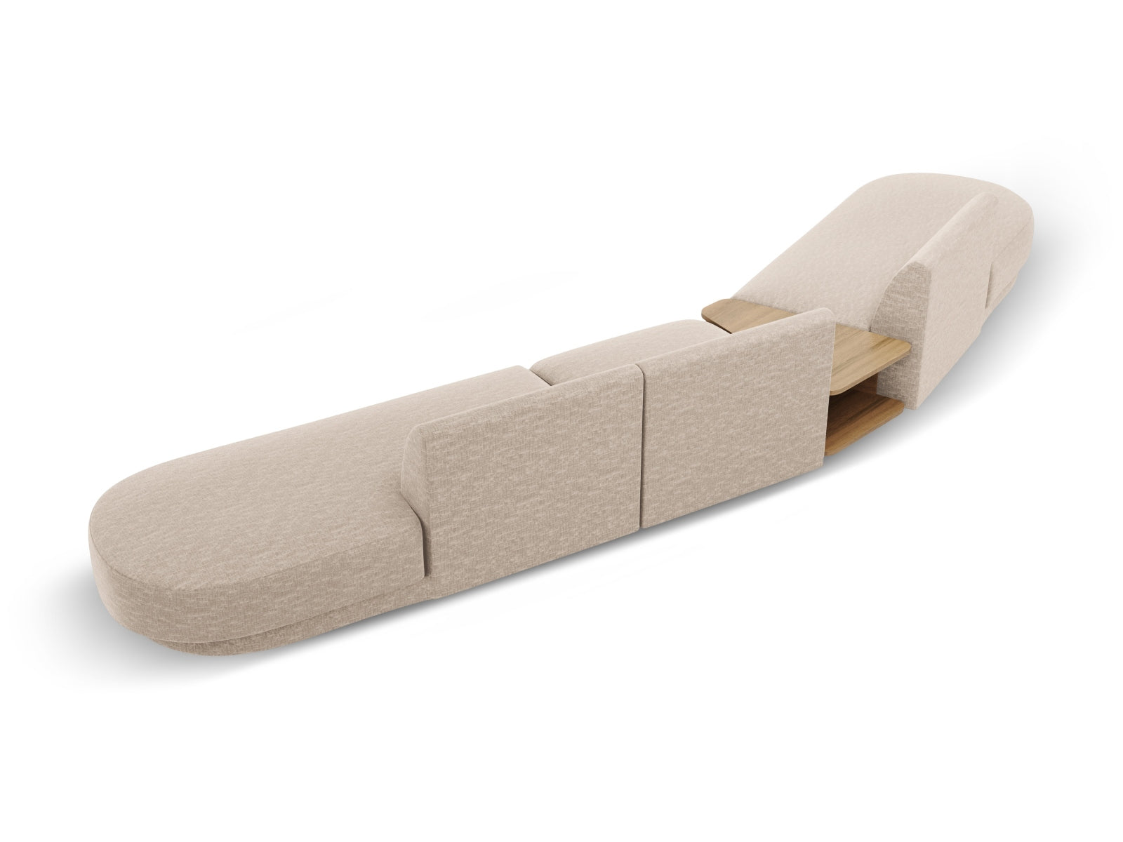 Erleben Sie das Miley 5-Sitzer Sofa von Micadoni – ein elegantes, modulares Möbelstück, das Komfort und Stil in Ihr Zuhause bringt.